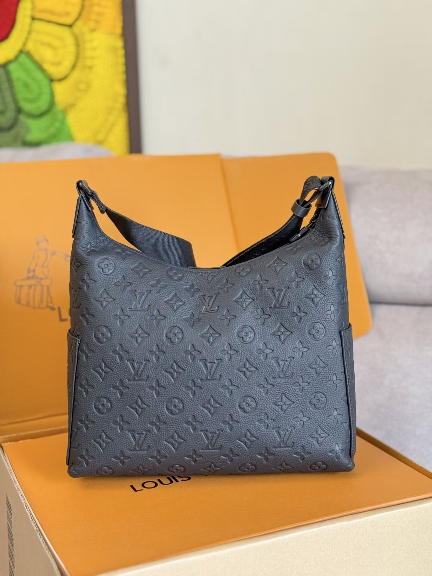 LV Hobo Cargo M14778 27x19.7x34.5cm