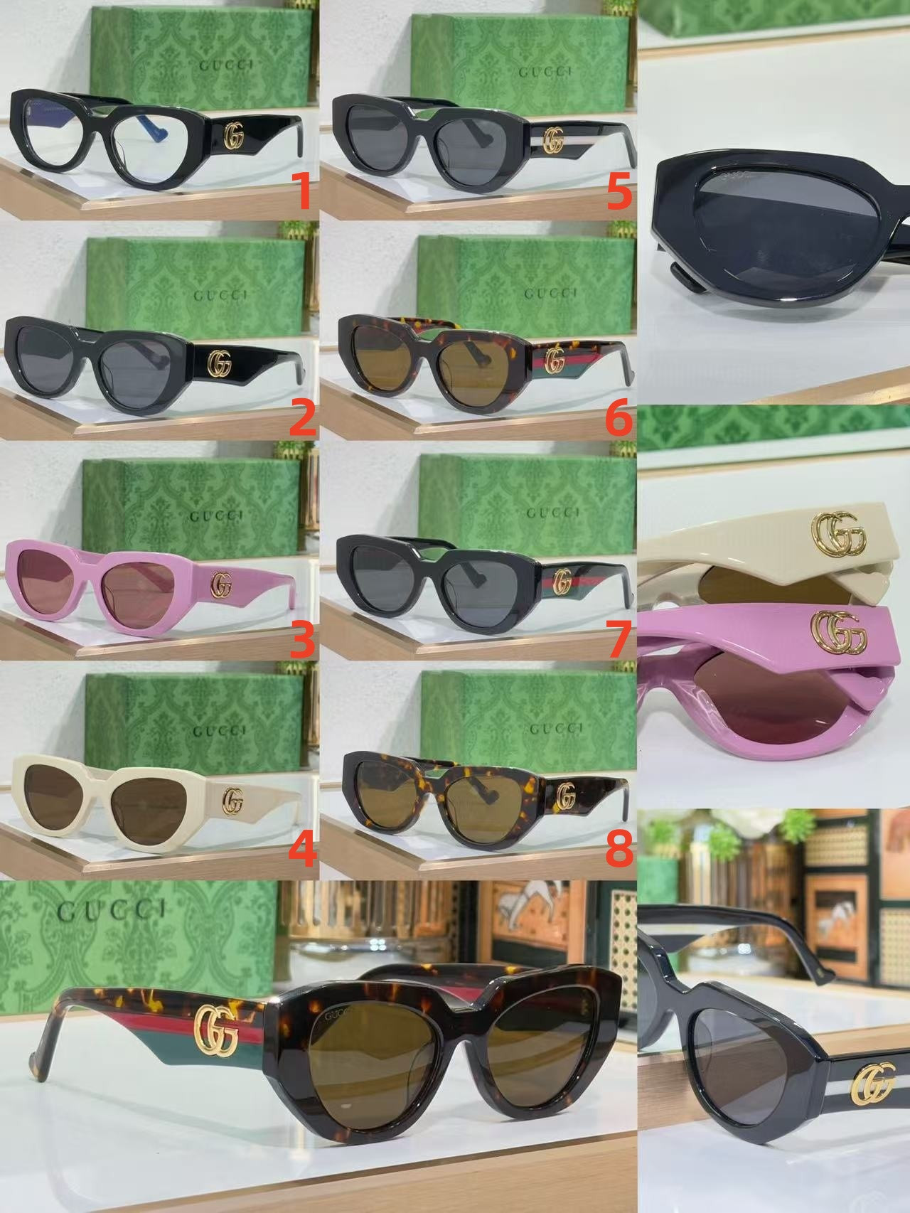G*u*i glasses gg1843s