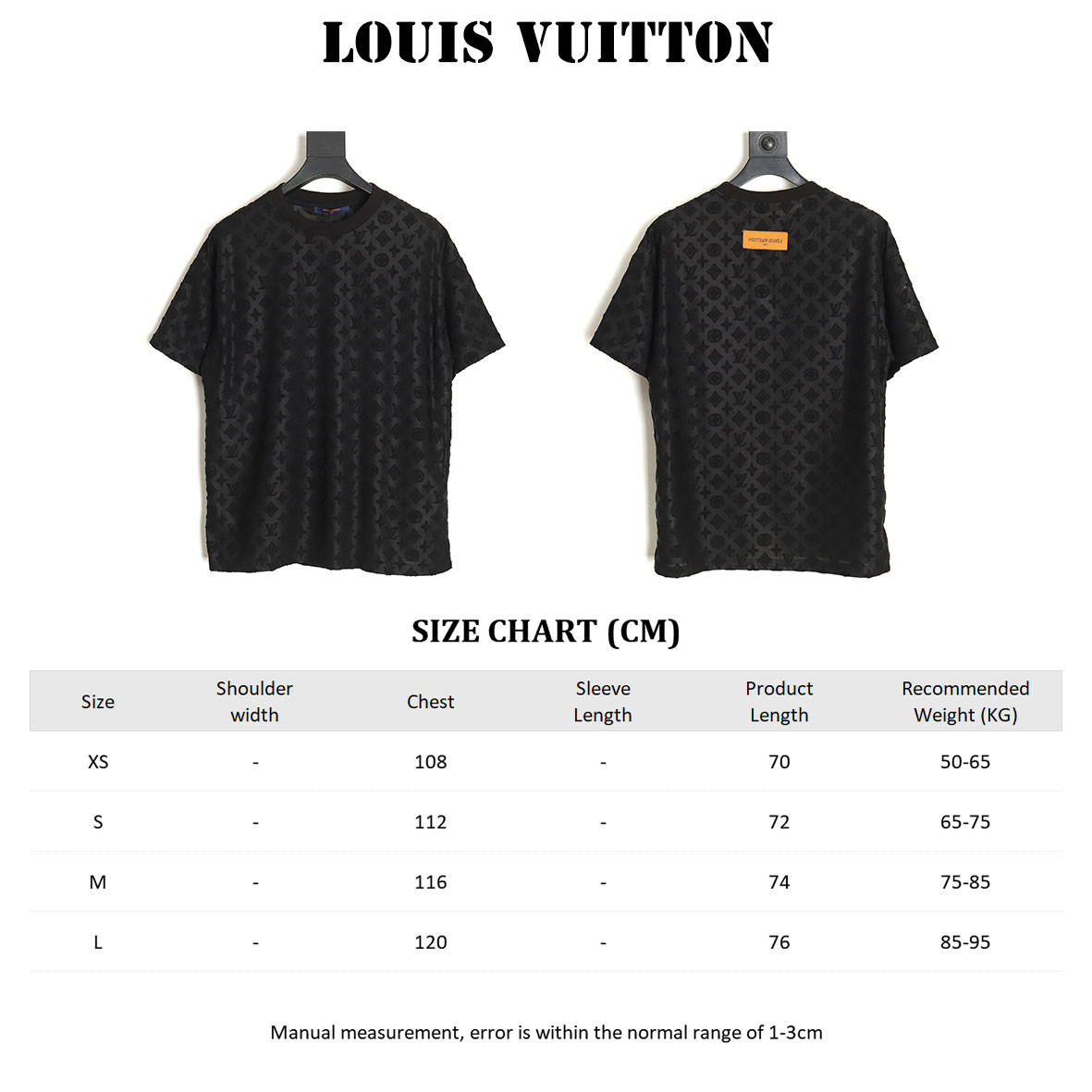 l0*is V*t0n lv 24ss short-sleeved t-shirt
