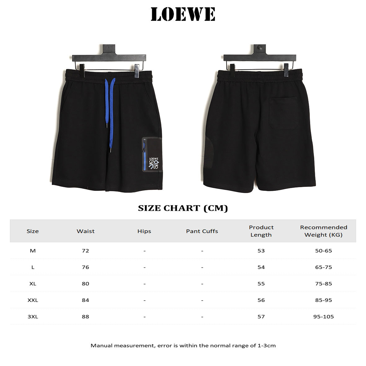 L0ew* x on 25ss shorts