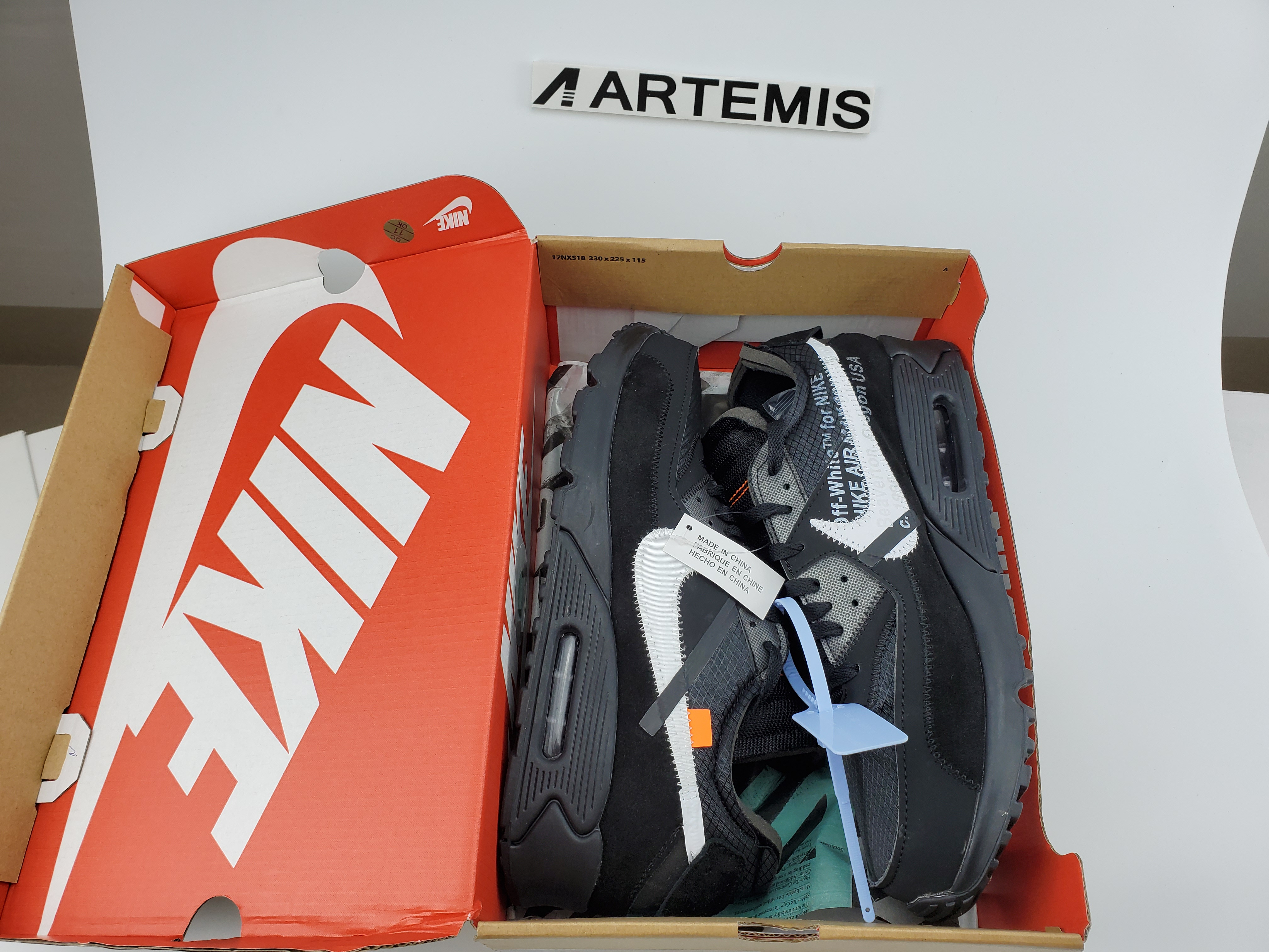 Air Max 90 OFF-WHITE Black