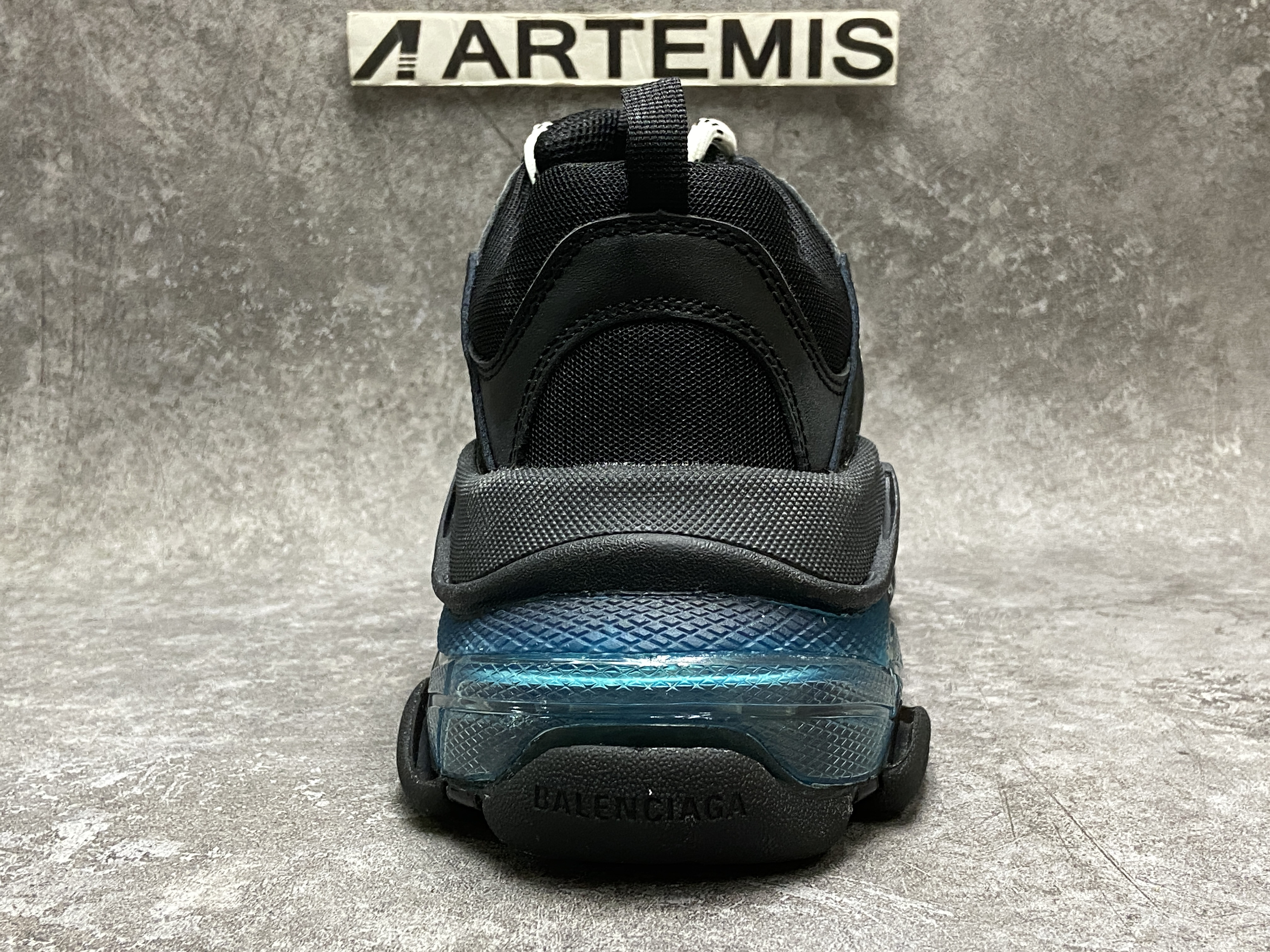 Balenciga Triple S Black Blue