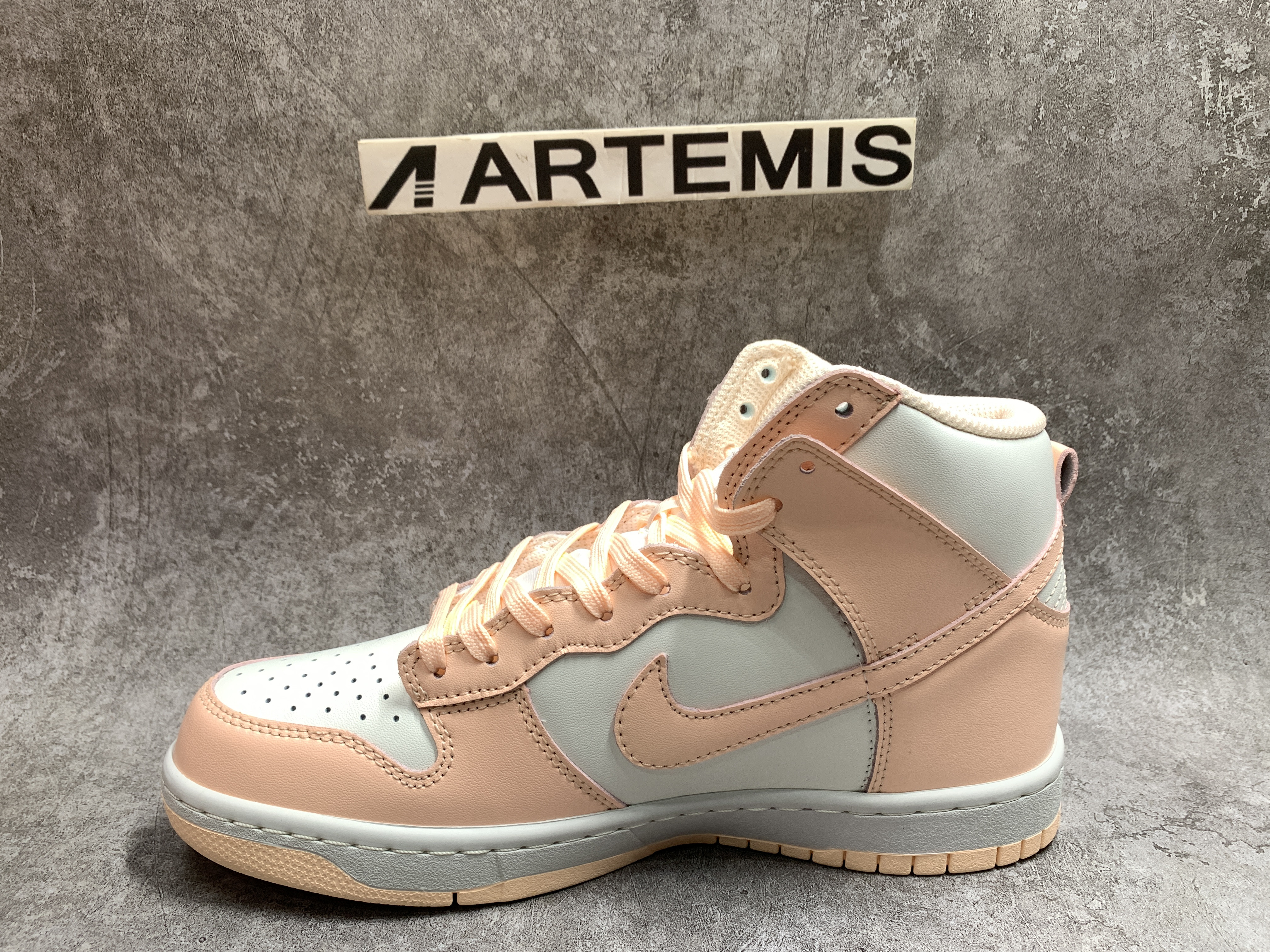 Nike Dunk High Sail Crimson Tint