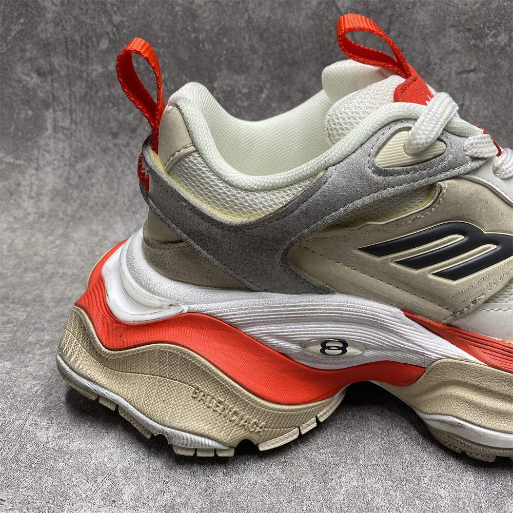 Balenciga Cargo Sneaker Grey orange