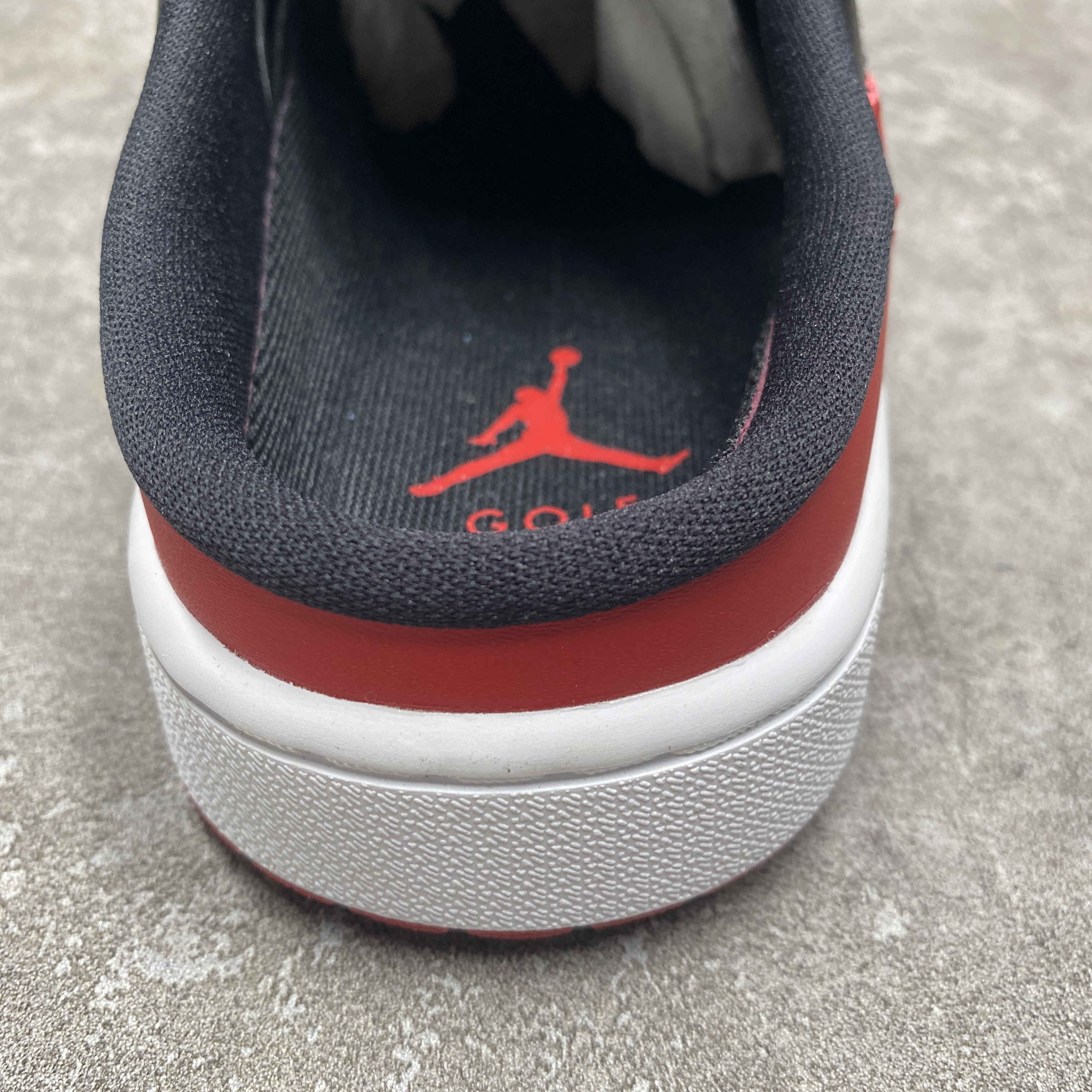 UA Jordan 1 Mule Golf Bred
