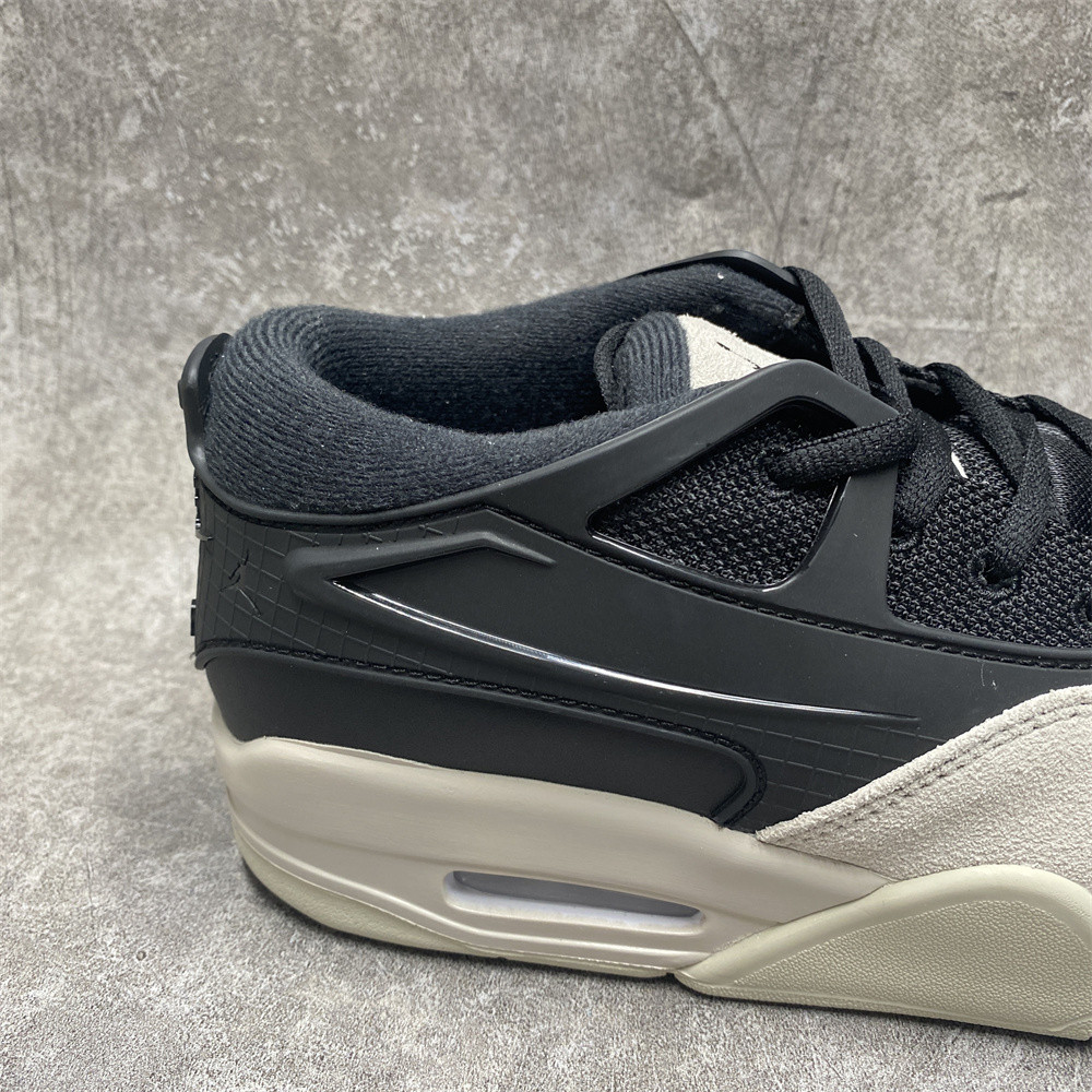 UA Jordan 4 RM Black Light Bone