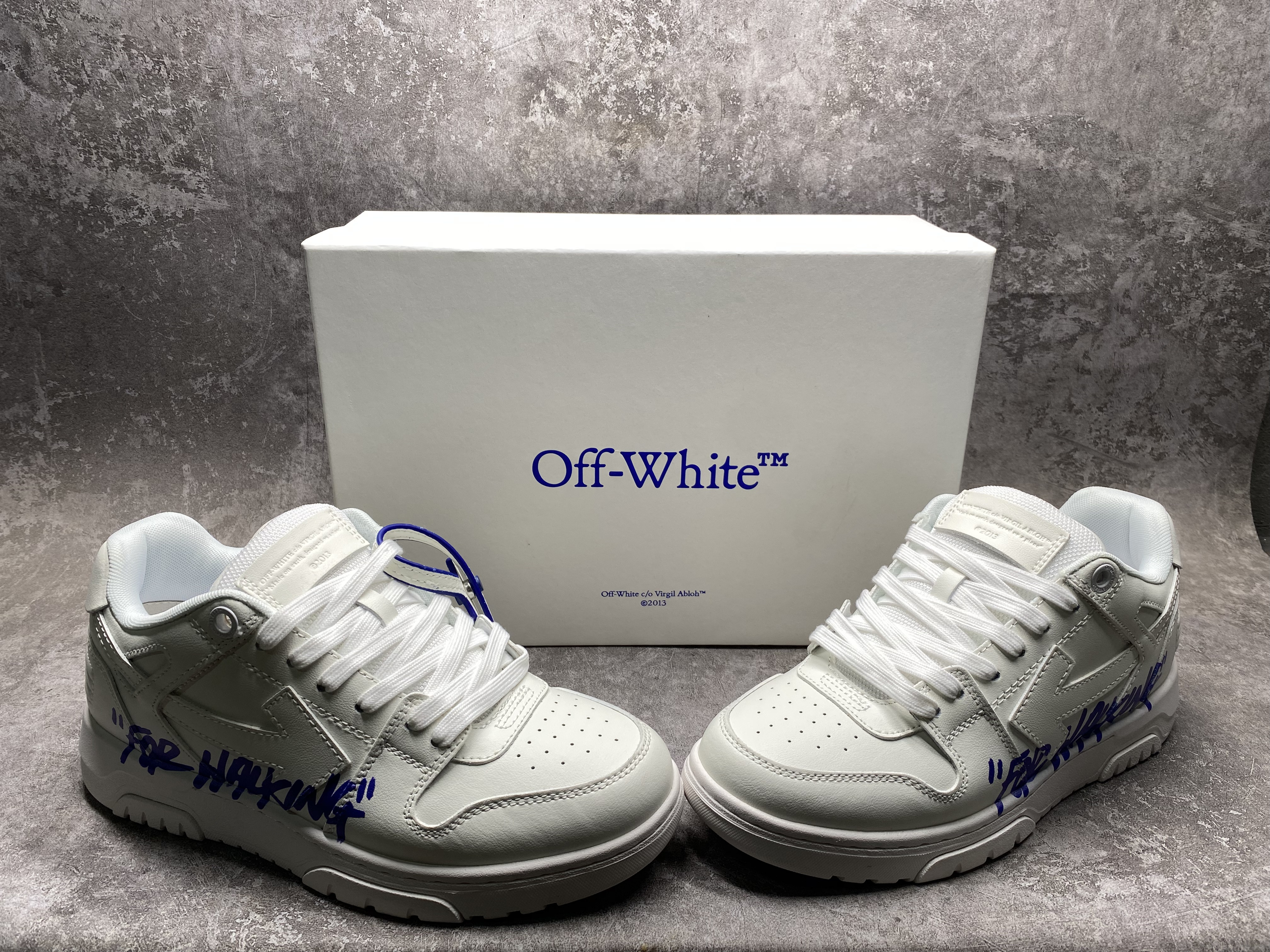 UA OFF-WHITE Out Of Office OOO Low Tops