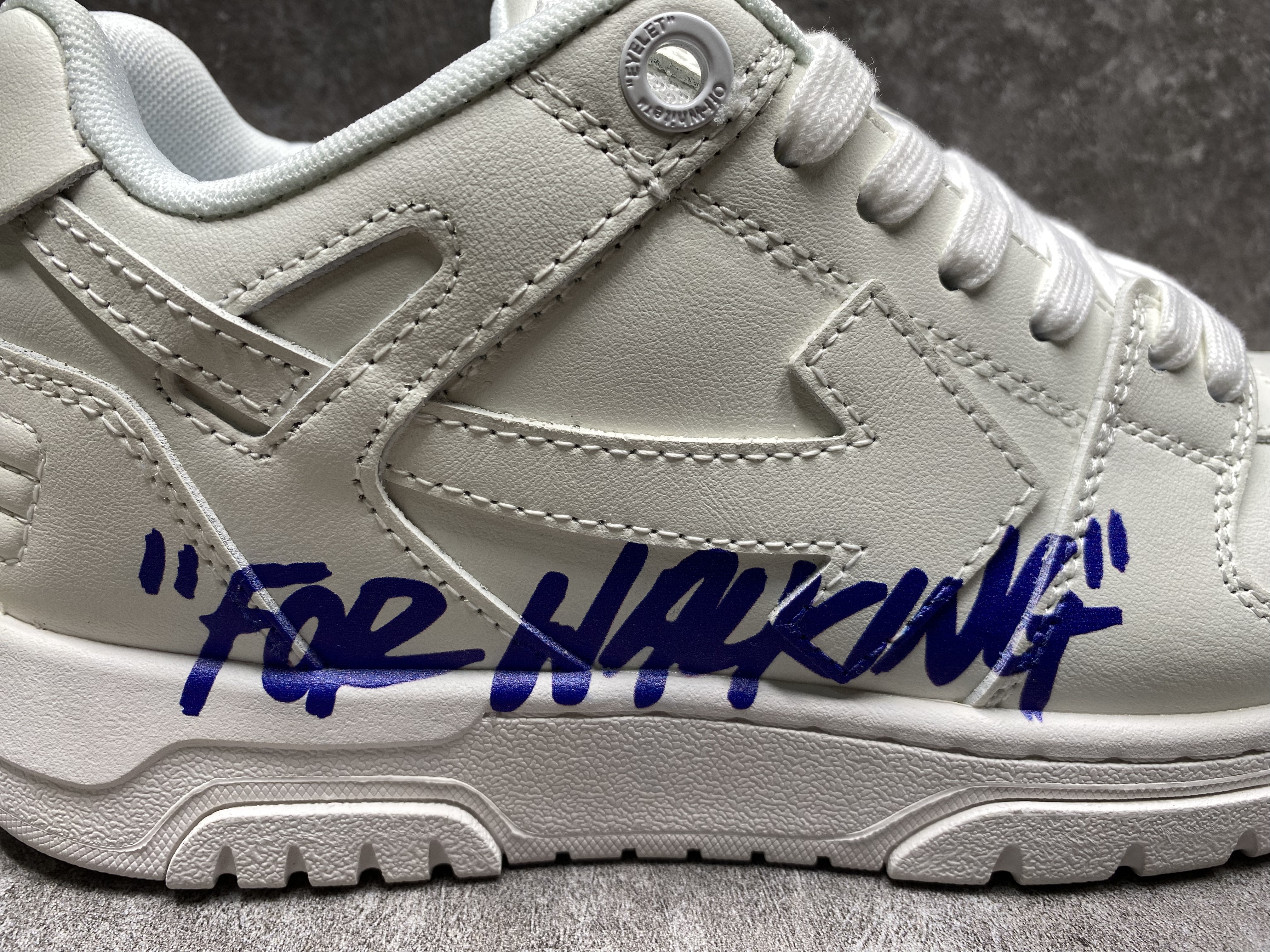 UA OFF-WHITE Out Of Office OOO Low Tops