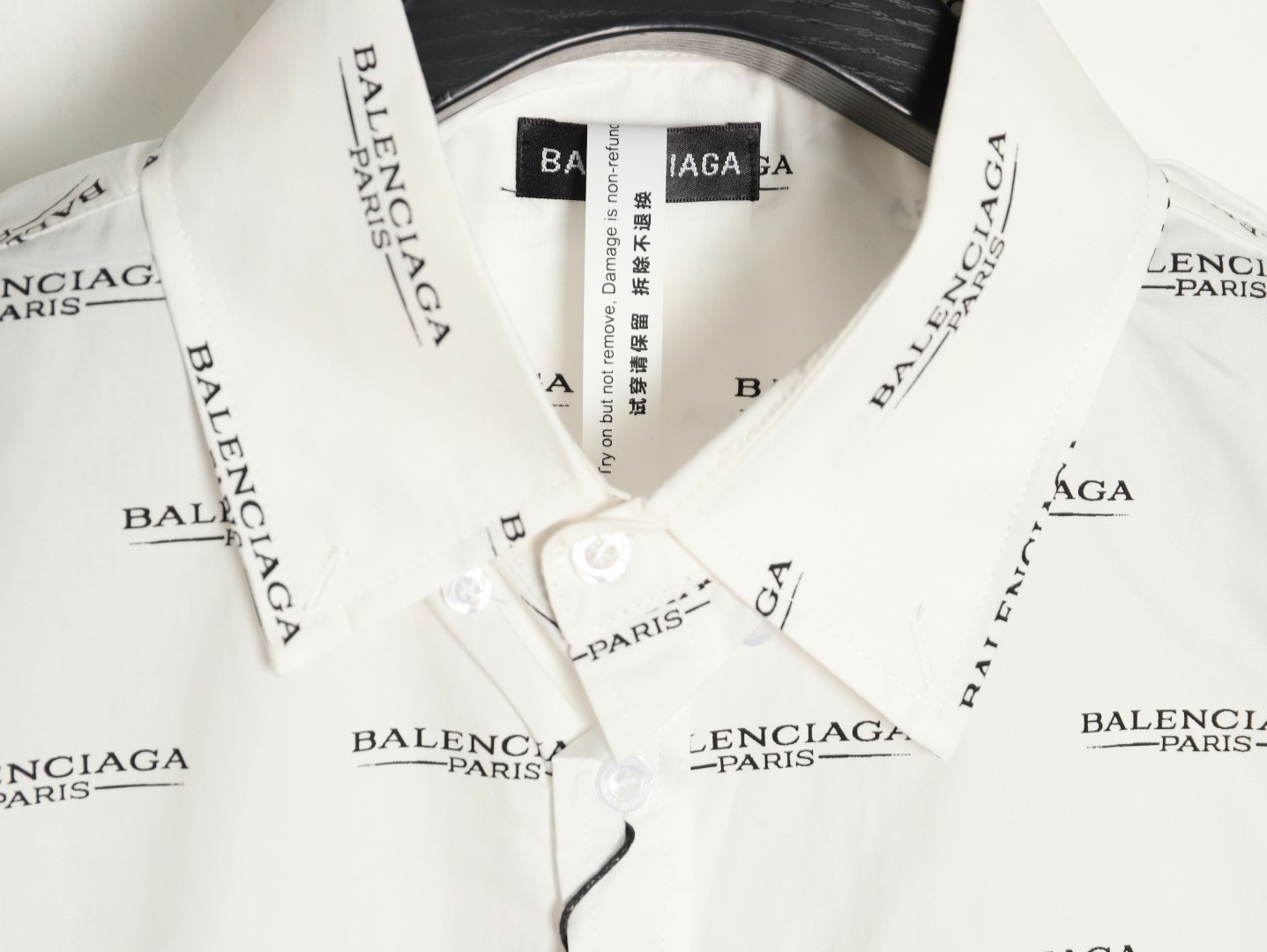 Ba*len*cia*ga short-sleeved shirts