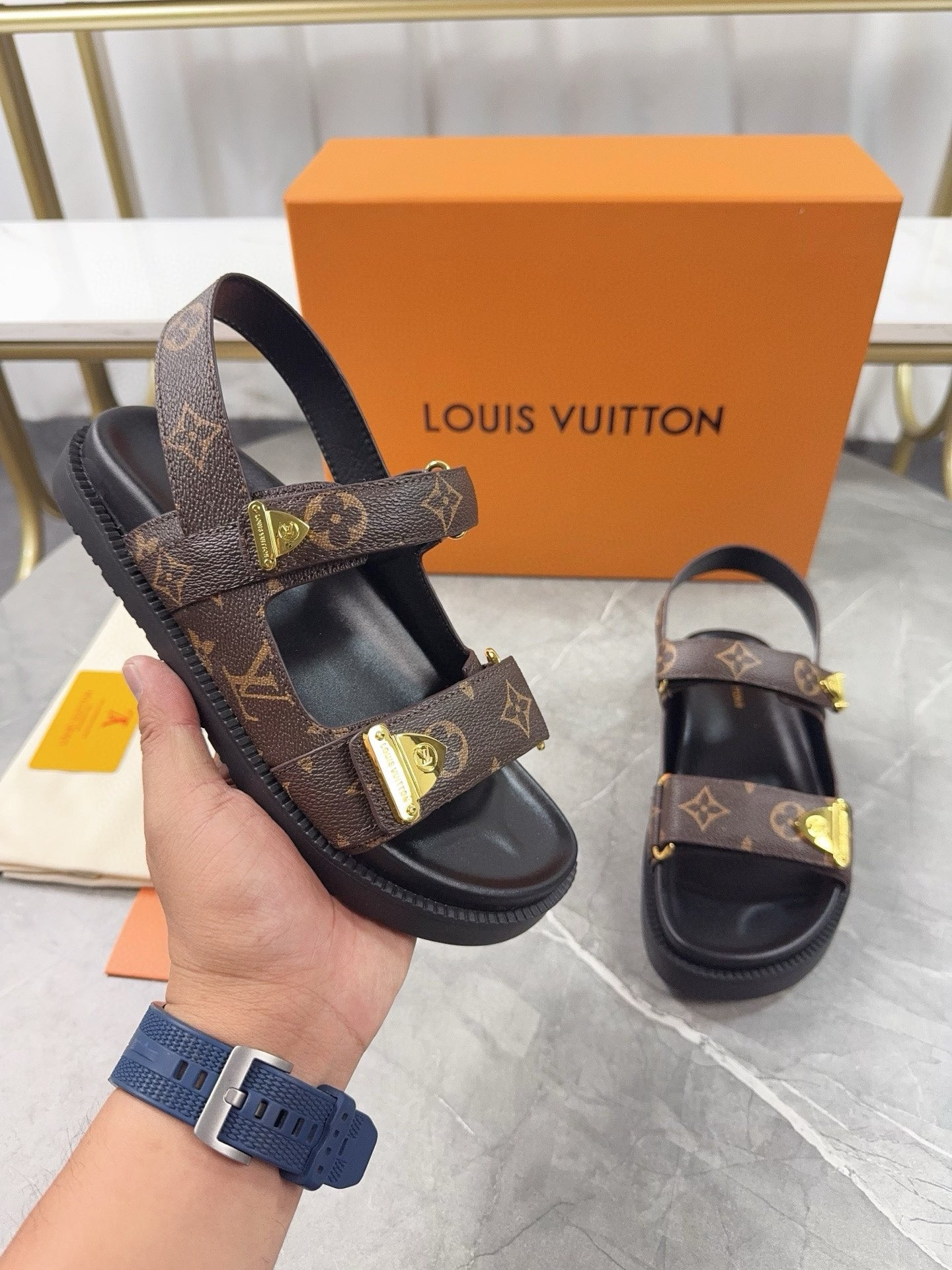 UA LV Sunset Comfort Sandal