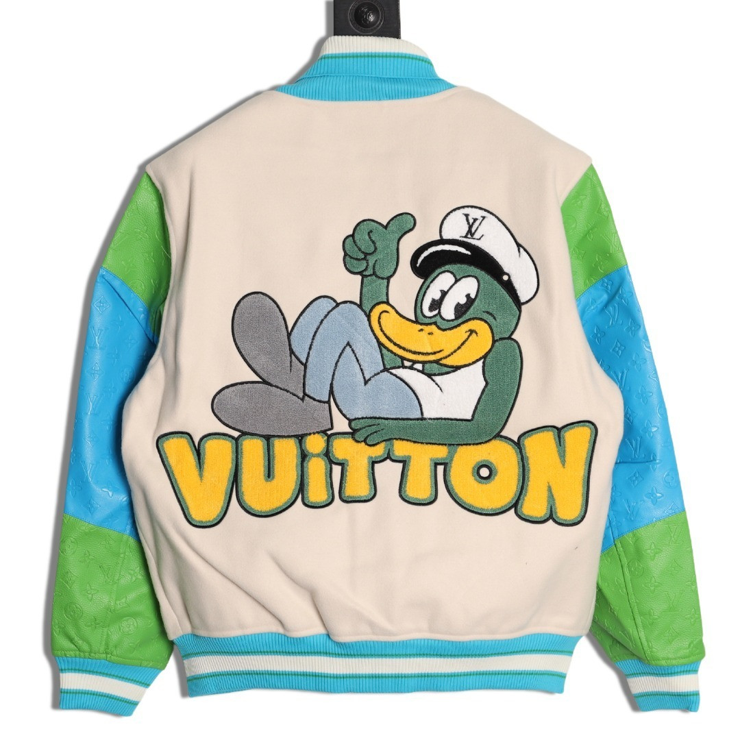 l0*is V*t0n lv baseball jacket