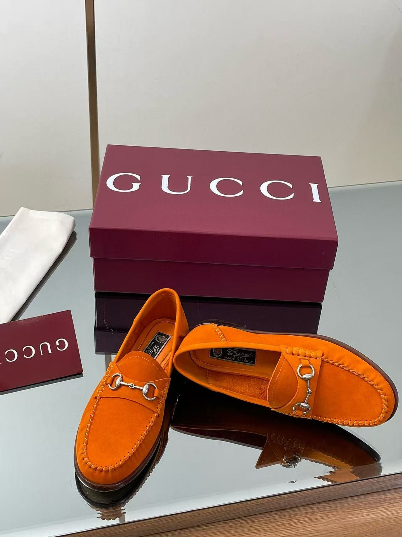 ua G*u*i gigi loafer