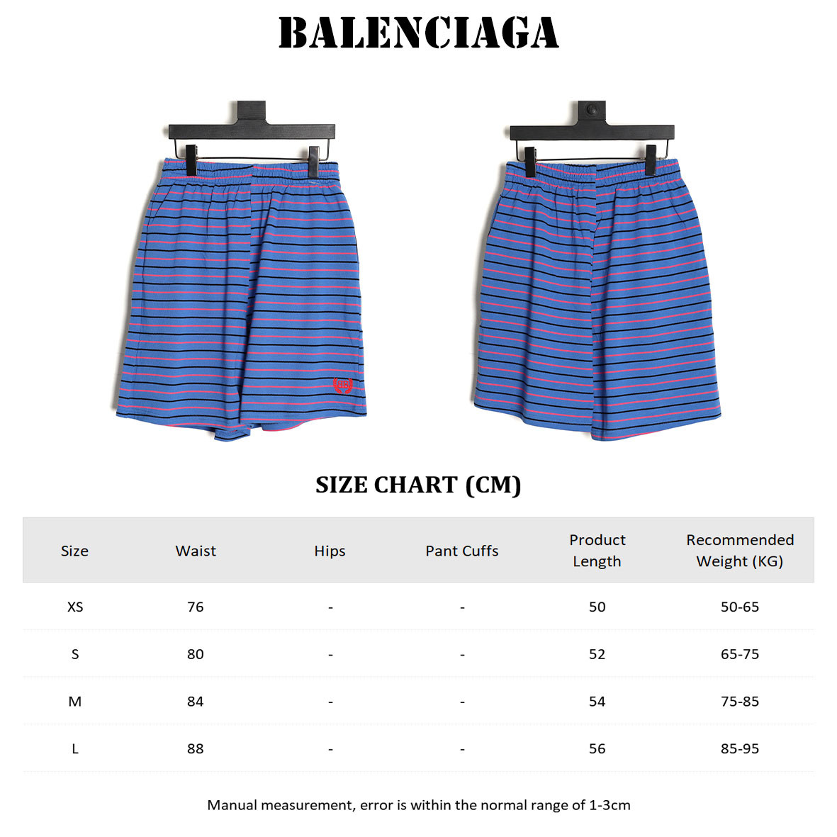 Ba*len*cia*ga shorts