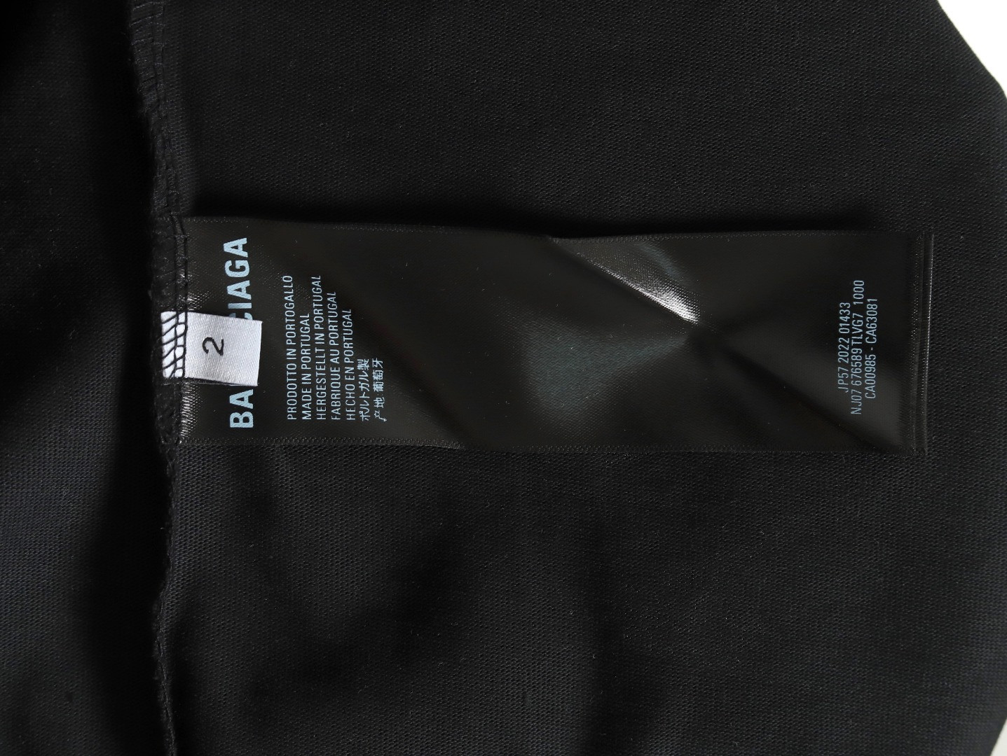 Ba*len*cia*ga 25ss short-sleeved t-shirt