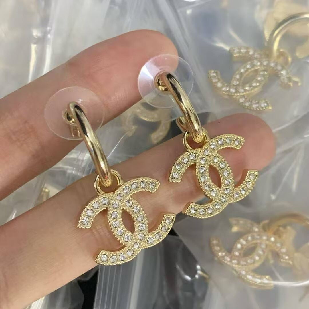 Ch*el earrings