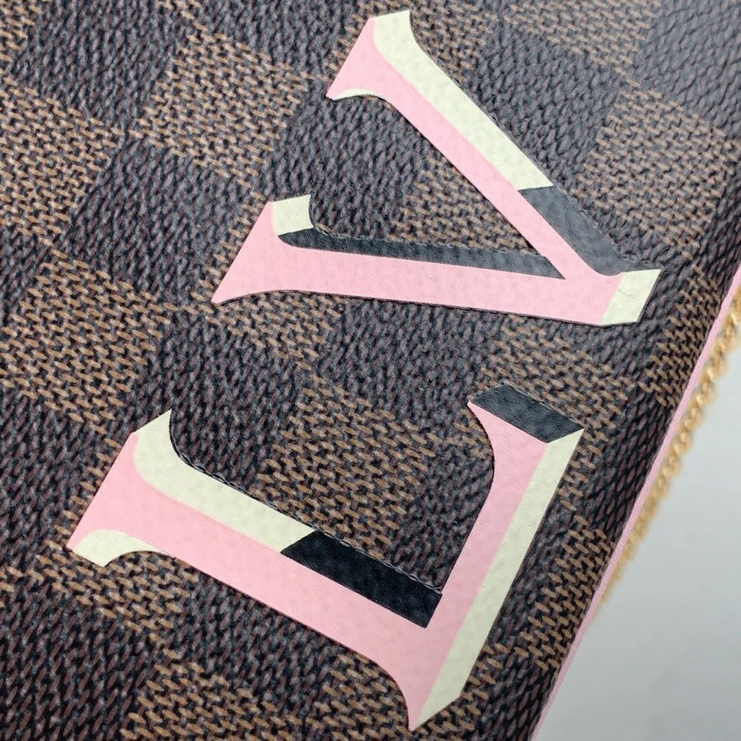 LV DOUBLE ZIP POCHETTE N60254