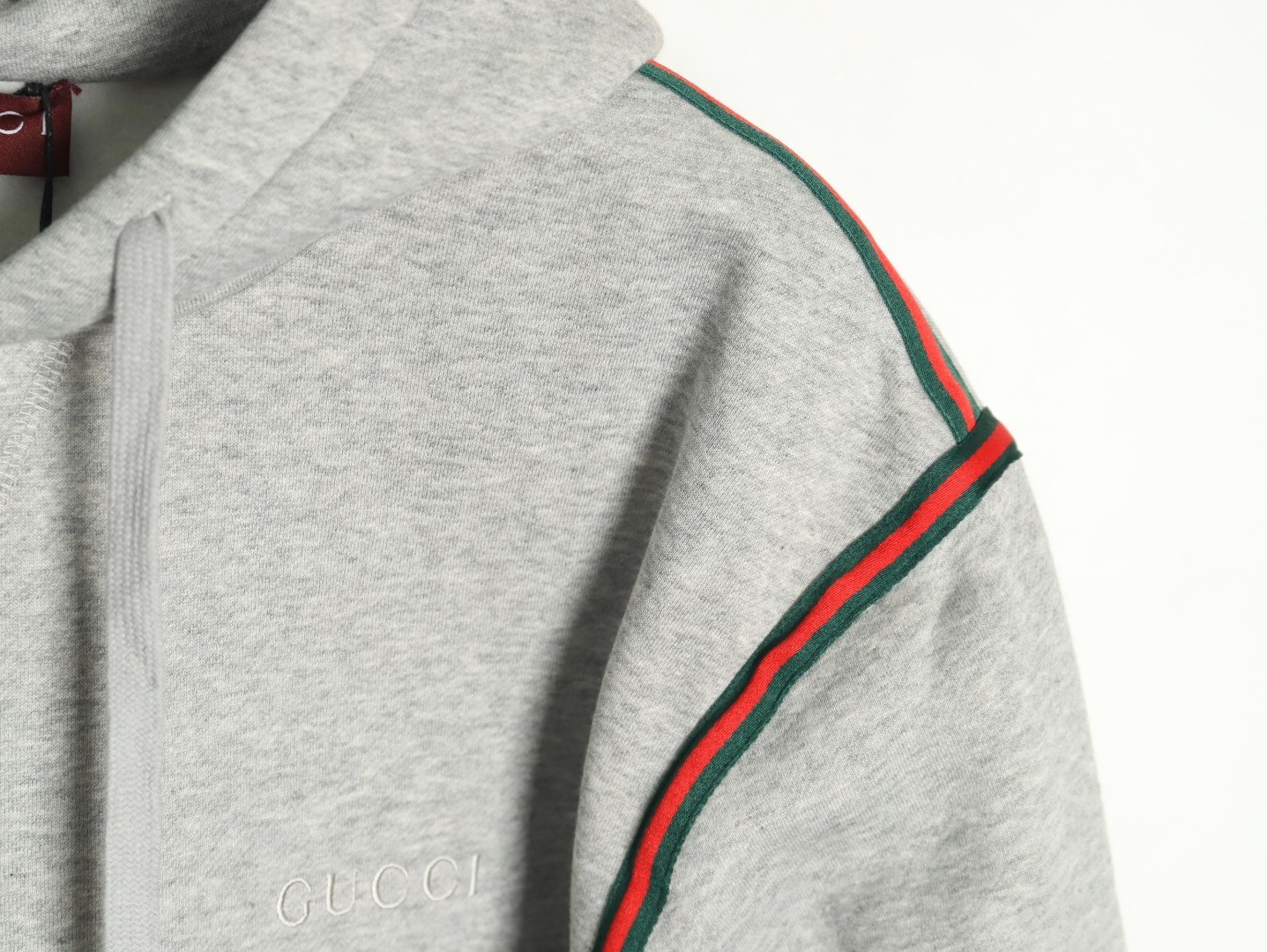 G*u*i guc fleece-lined hoodies suit