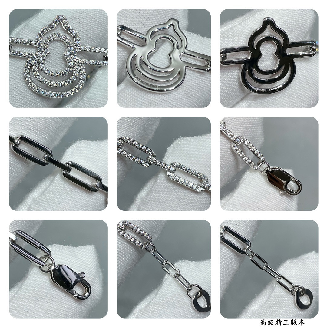 Qee1in triple loop gourd bracelet