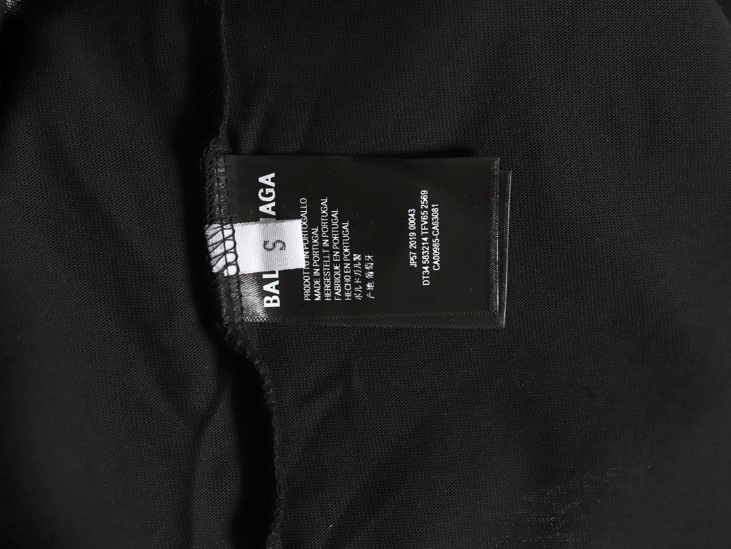 Ba*len*cia*ga short-sleeved t-shirt