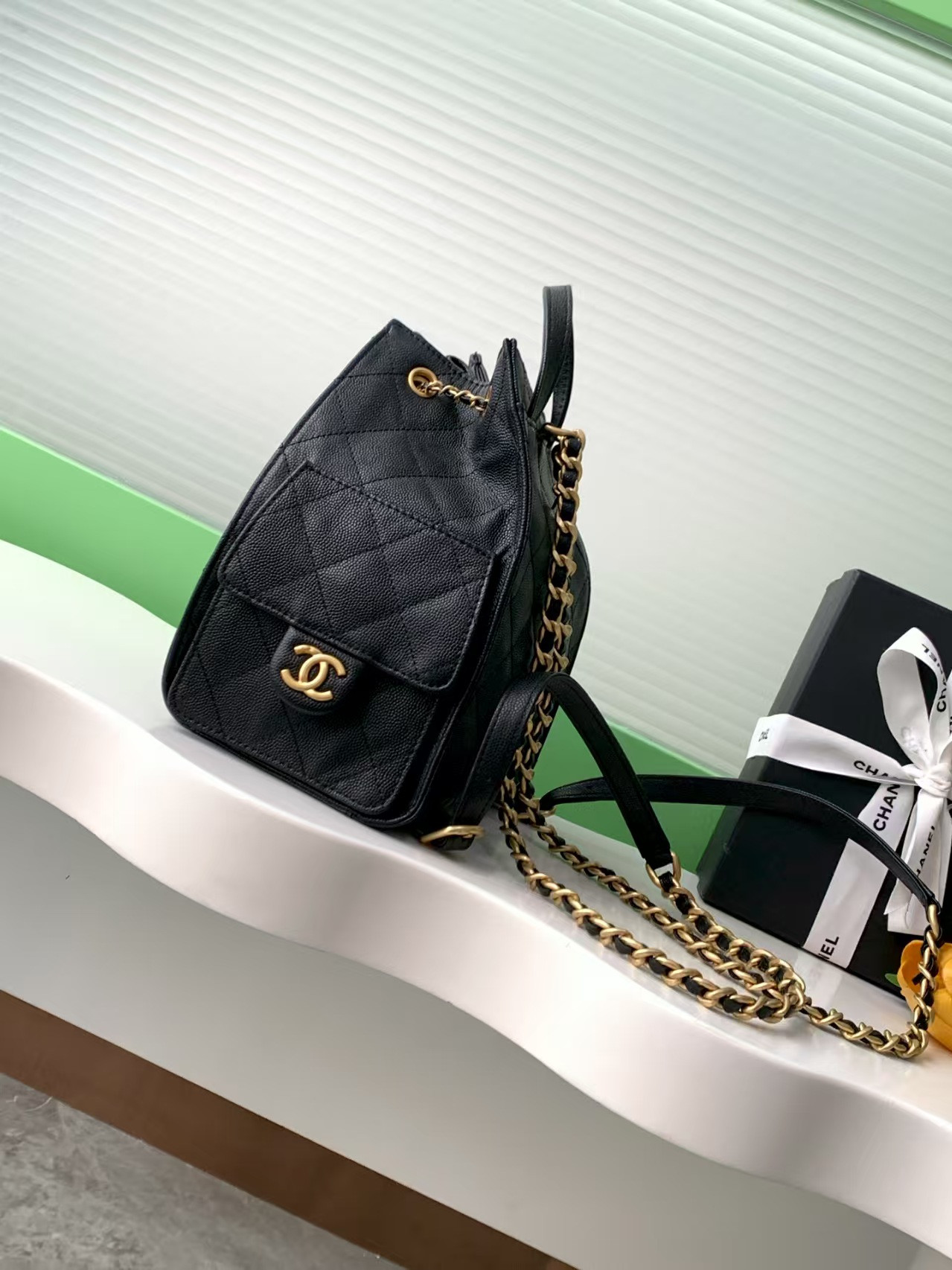 Ch*el 25 medium backpack as5600 23x23x14cm