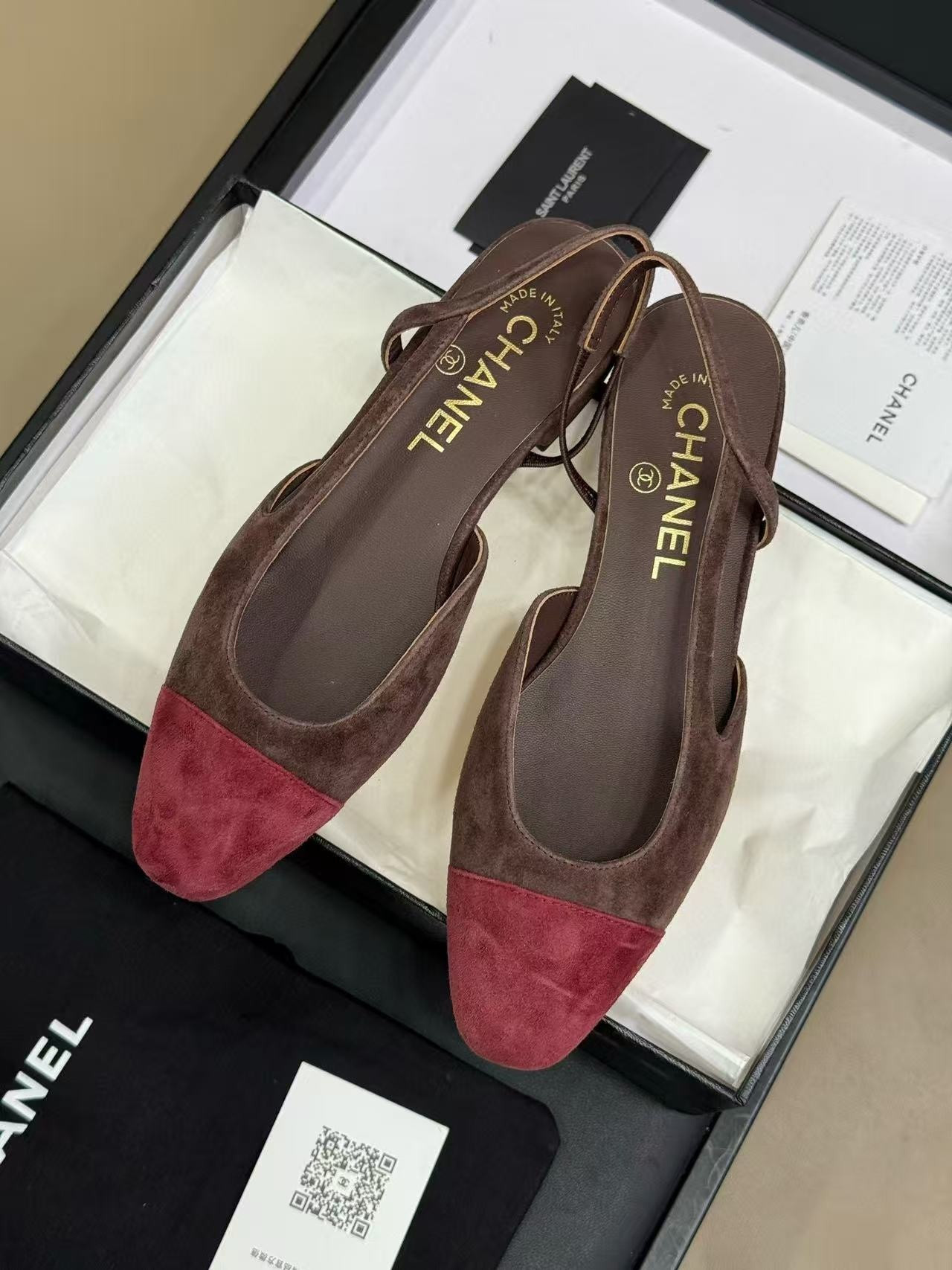 ua Ch*el slingbacks