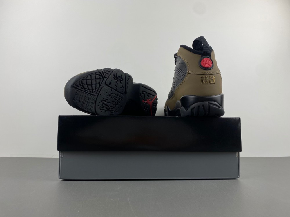 UA Jordan 9 Retro Olive
