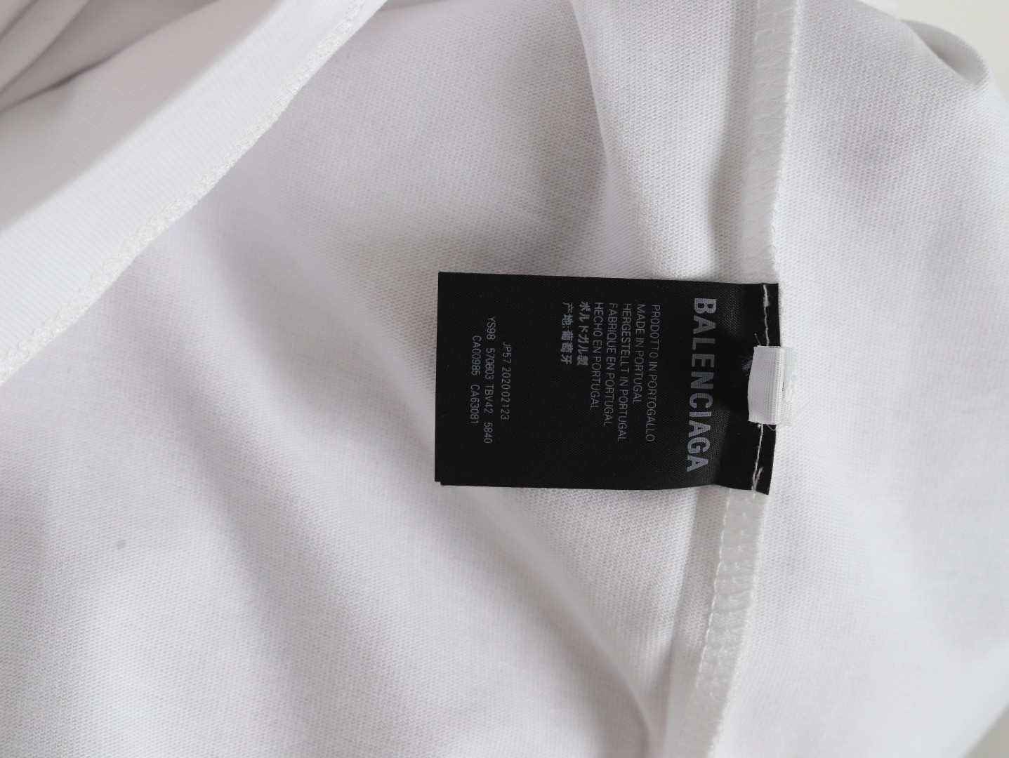 Ba*len*cia*ga short-sleeved t-shirt