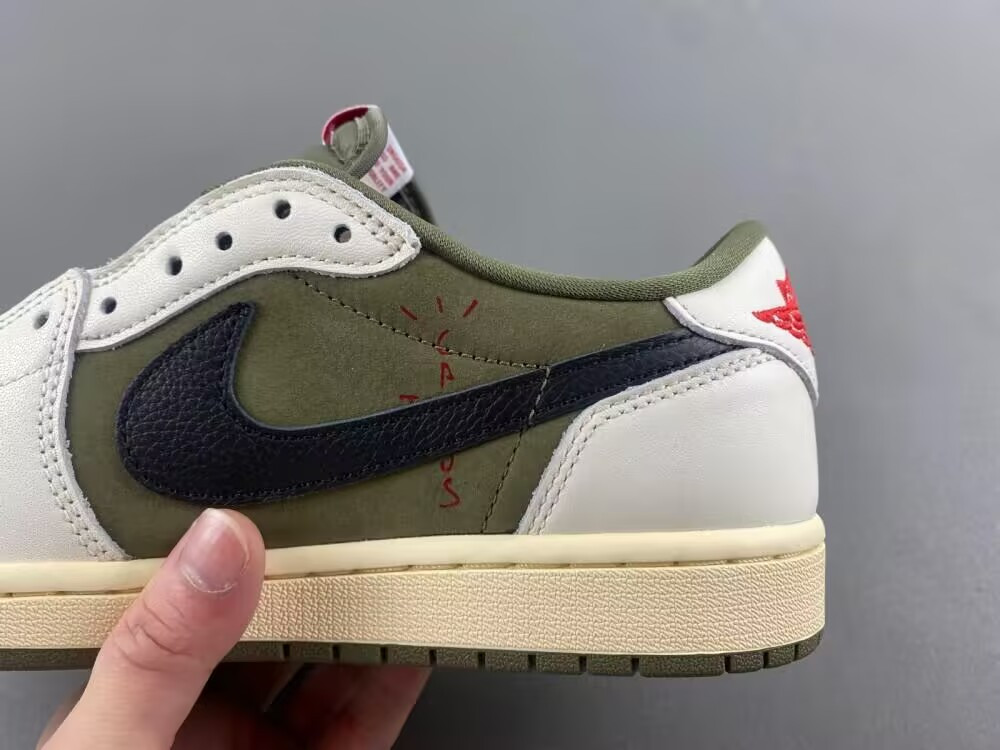 UA Jordan 1 Retro Low OG SP Travis Scott Medium Olive