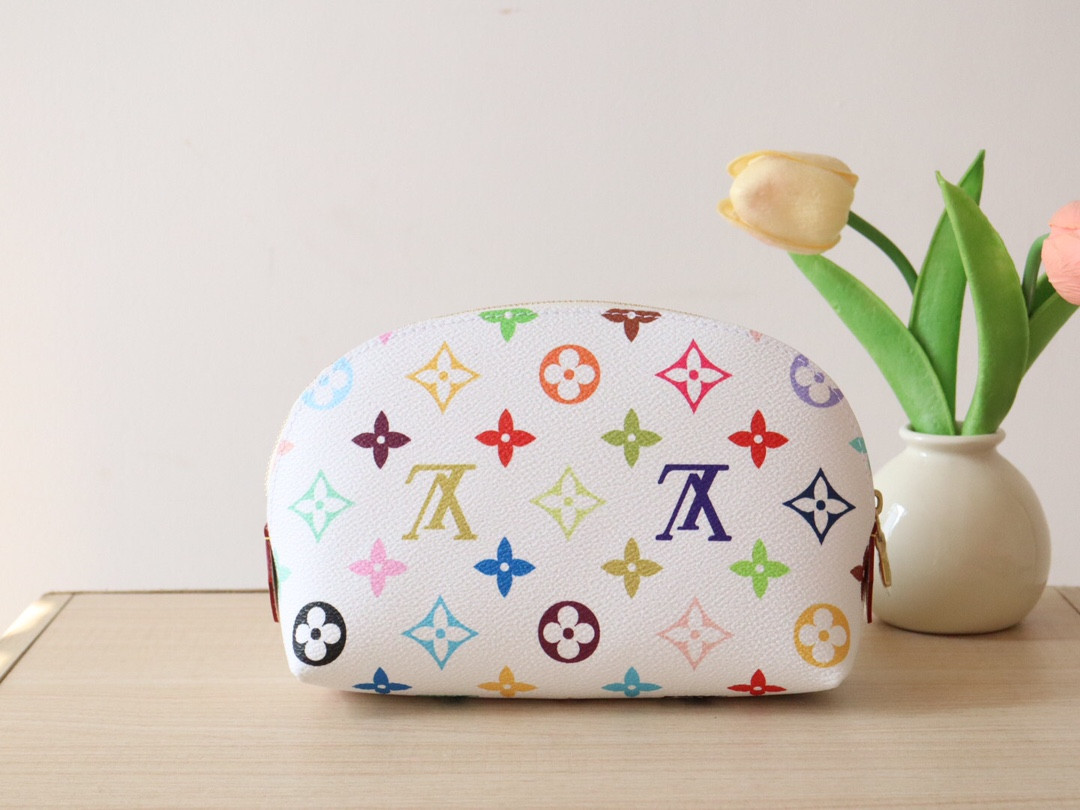 LV x TM Cosmetic Pouch PM M13744 19x12x6cm