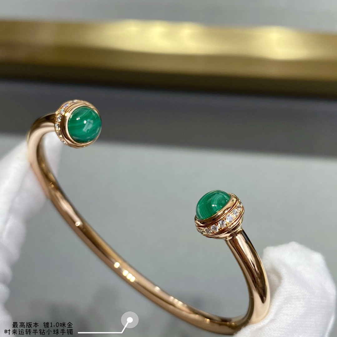 P1aget half-di*m*nd rotating ball bracelet