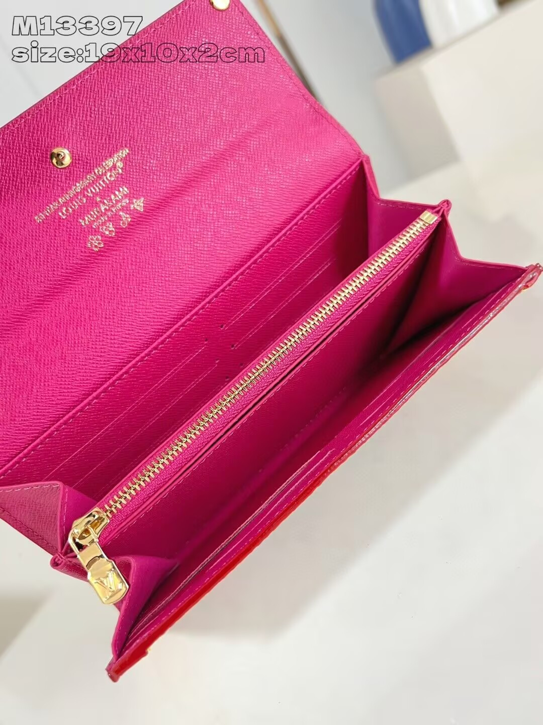 LV x TM Sarah Wallet M13397 19x10x2cm
