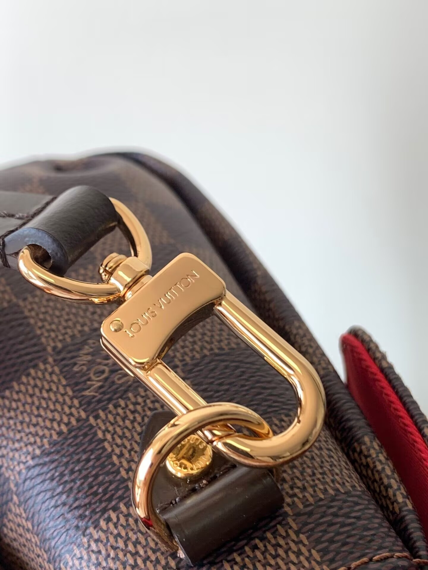 LV Damier Ebene Croisette Bag N53000 24.5x24.2x9cm