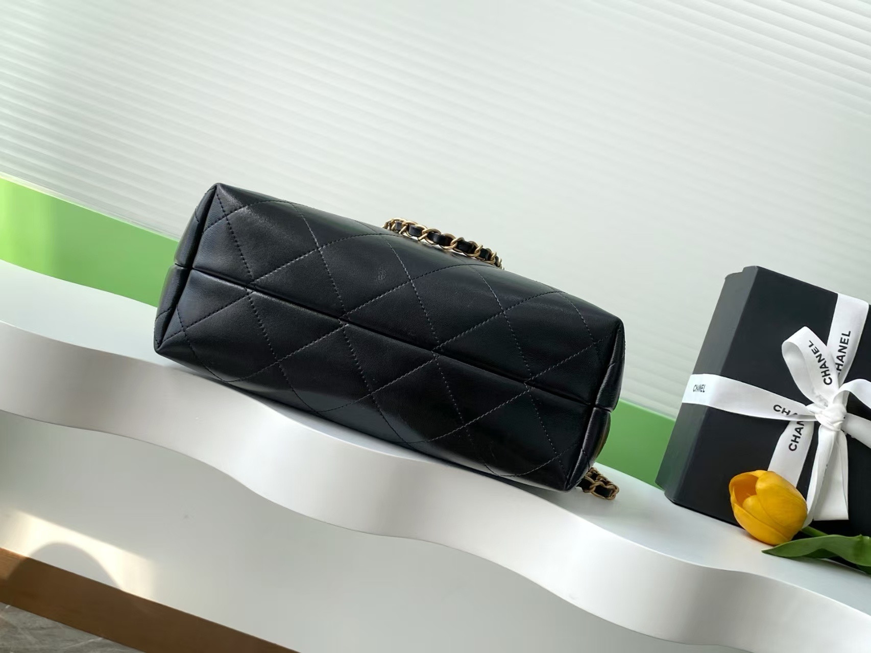 Ch*el shopping bag as5636 33x29x11cm