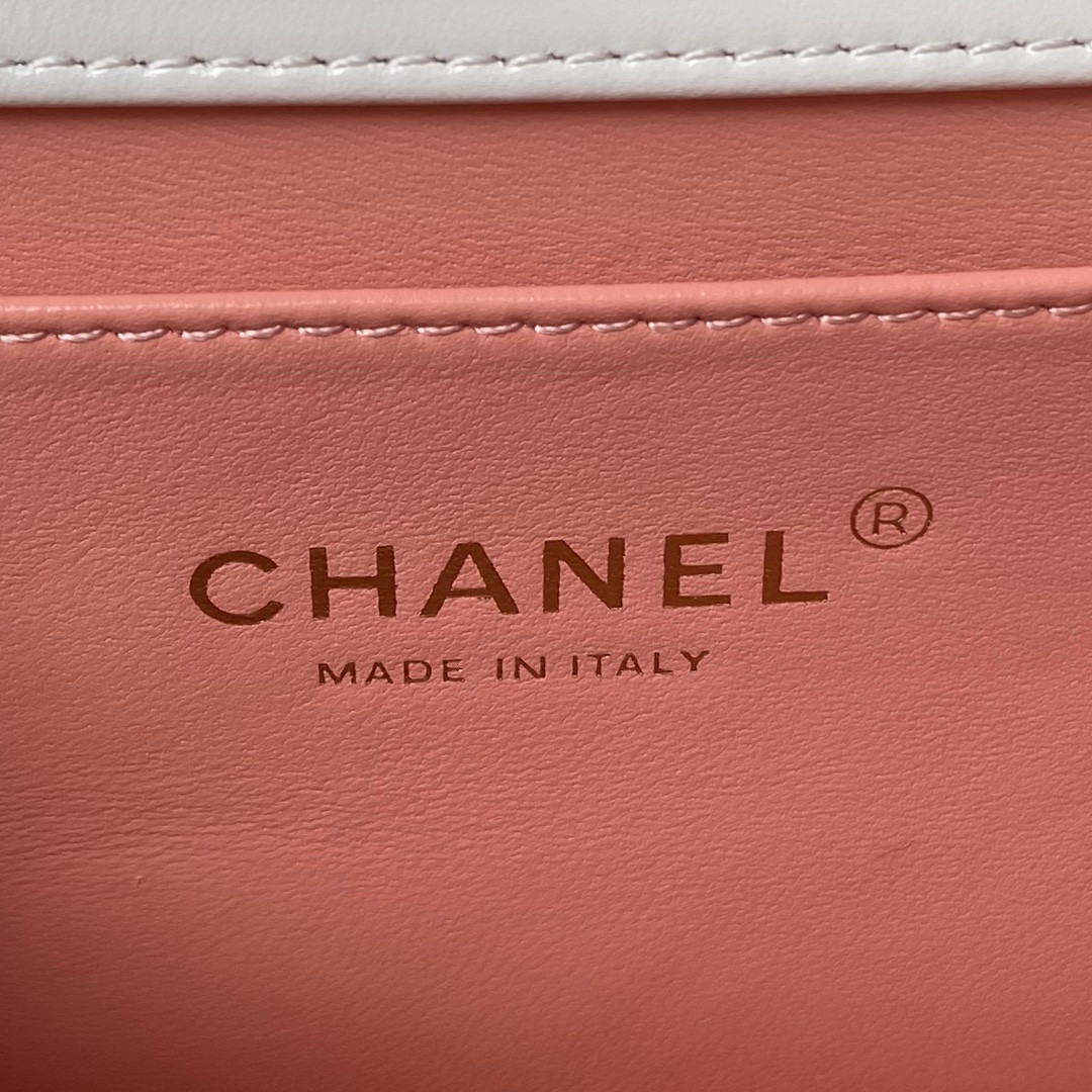 Ch*el small 24c flap bag as2649 22×14.5×8cm