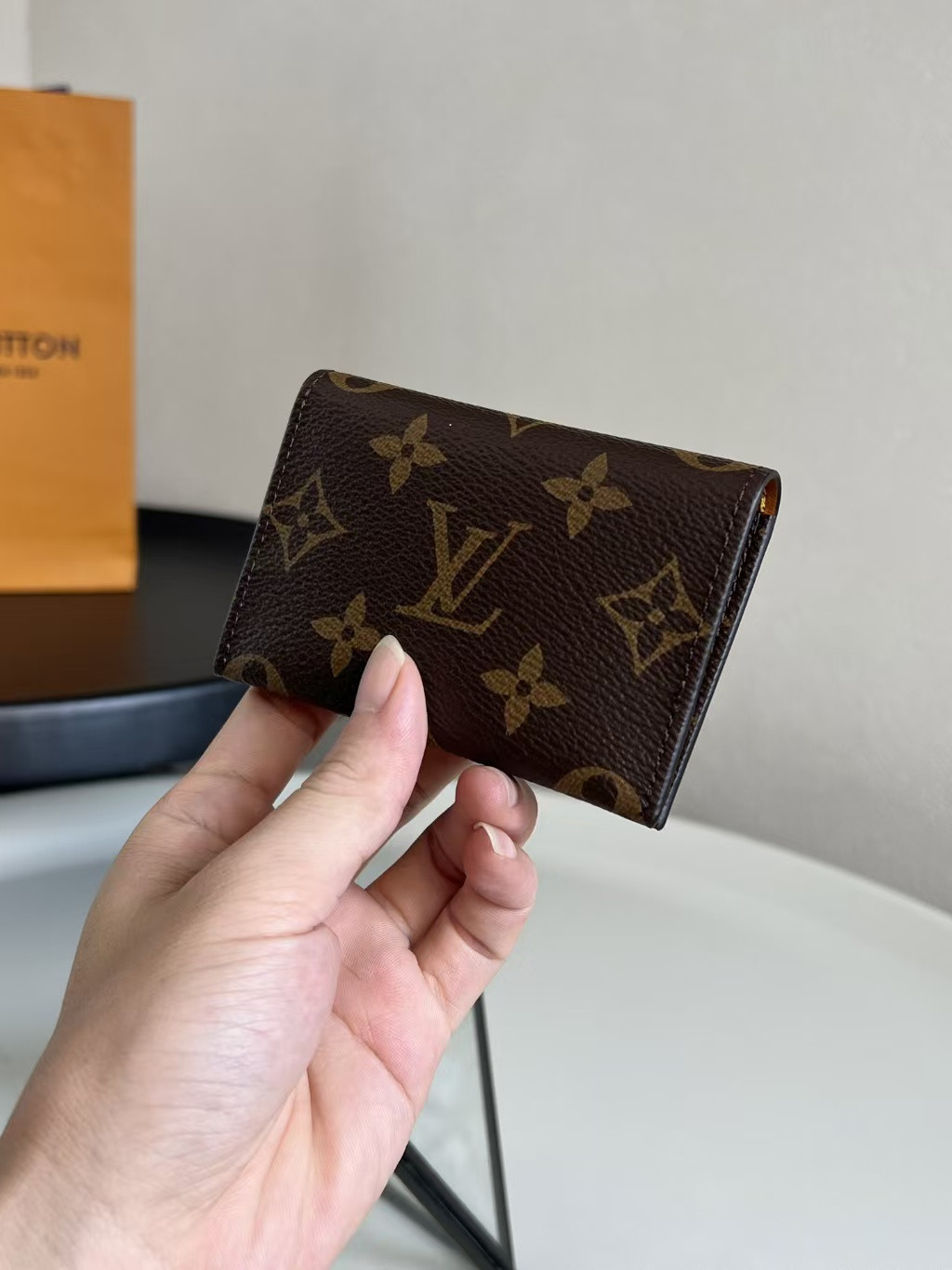 LV Slim Card Holder M26002 10.5x7.5x1cm