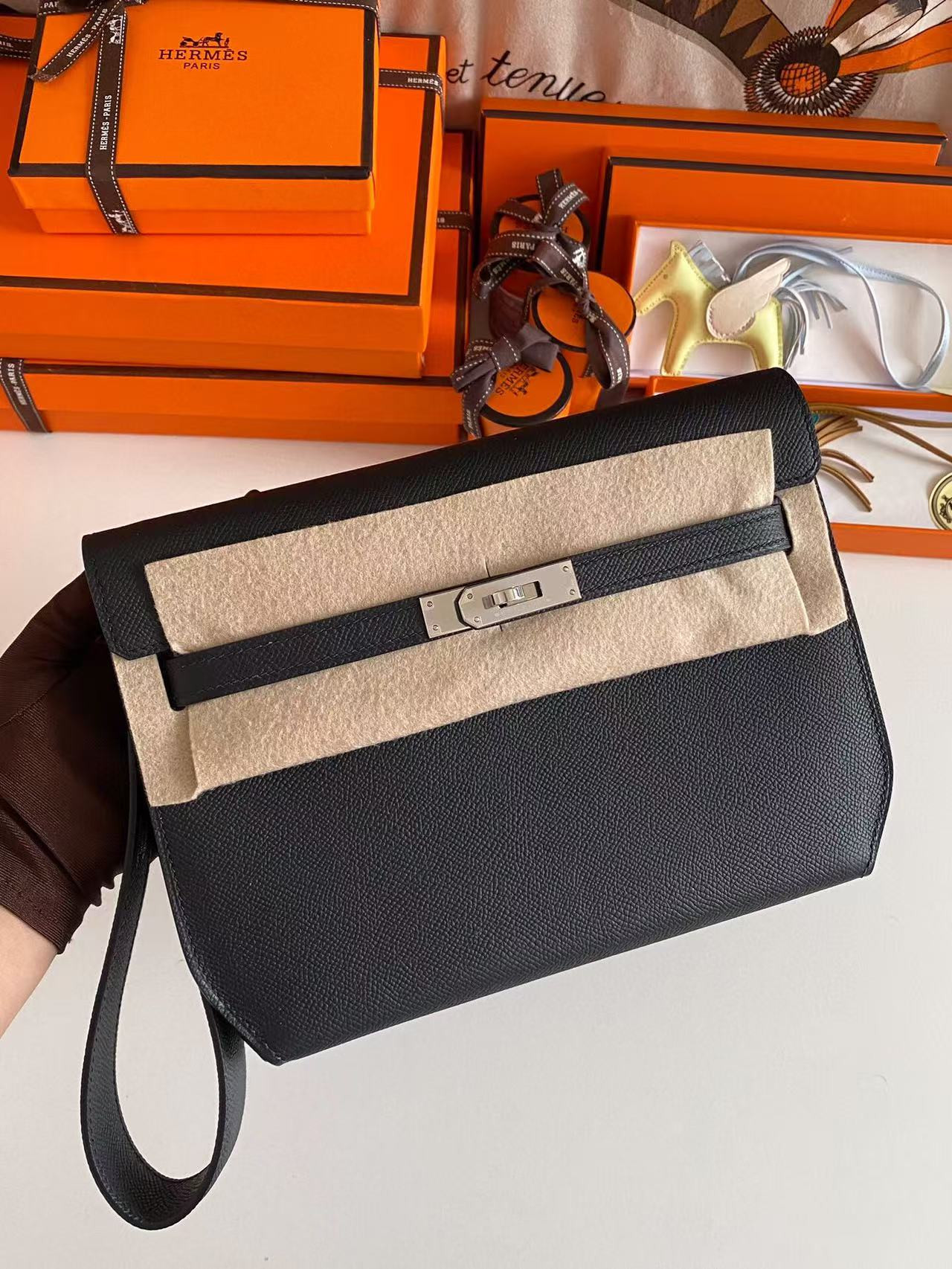 H**mes kelly depeches epsom 25cm