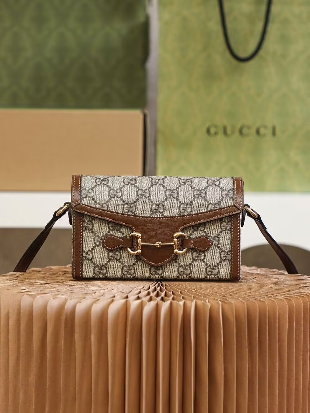 G*u*i horsebit 1955 mini bag 18x12x5cm
