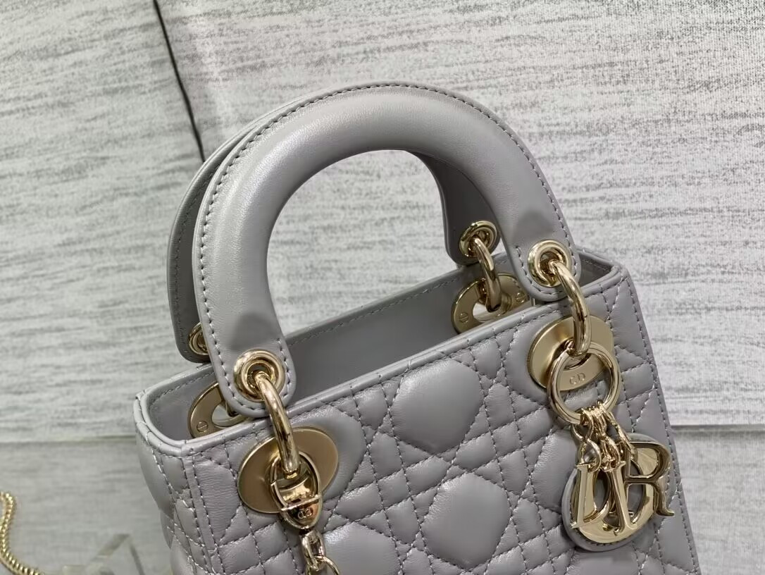 D*or mini lady D*or bag 6.5 x 6 x 3 inches