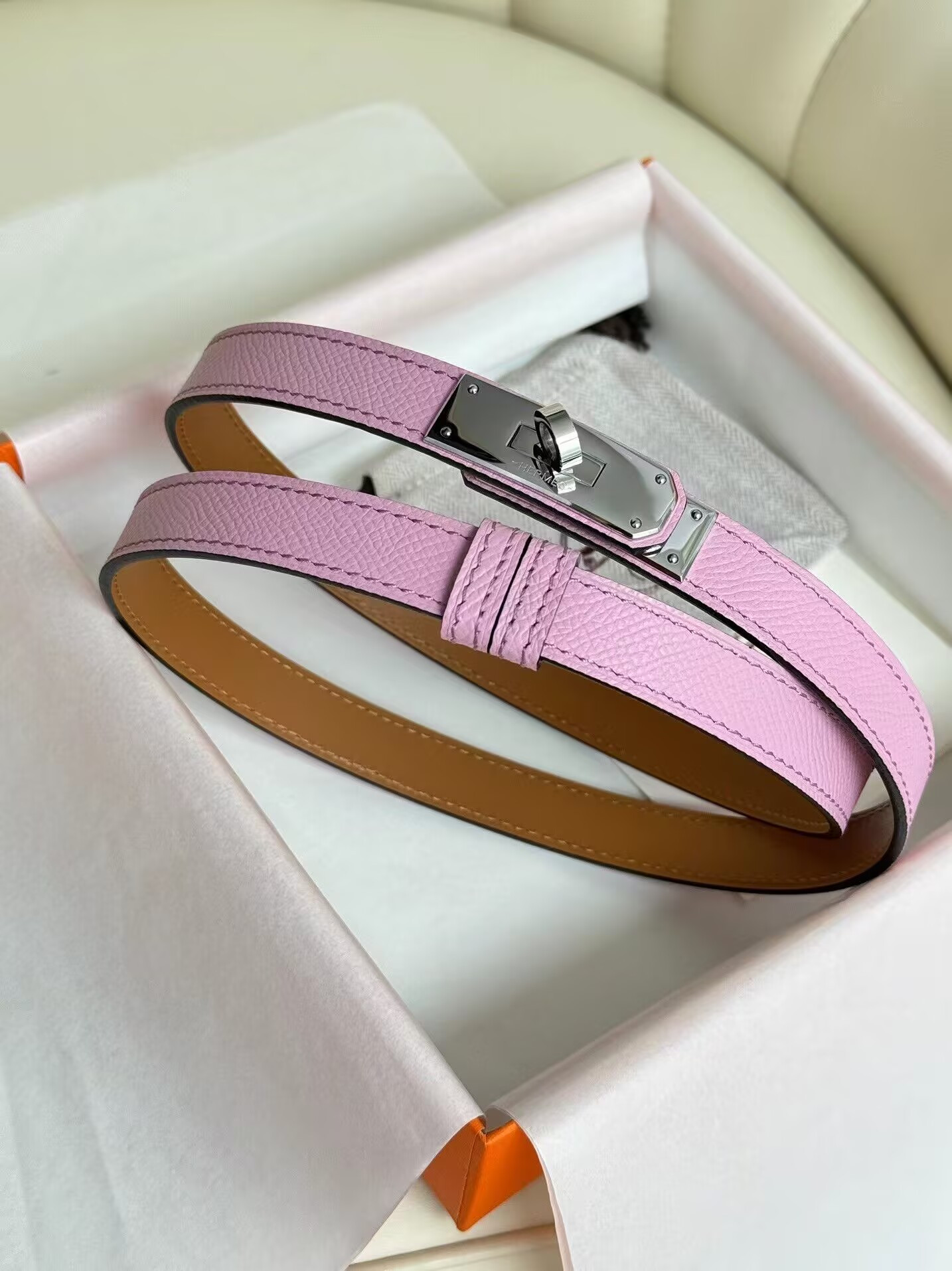 H**mes kelly belt