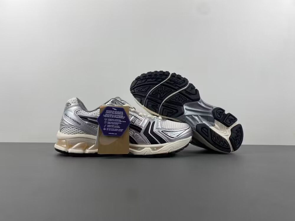 ua As*ic*s gel-kayano 14 jjjjound silver black