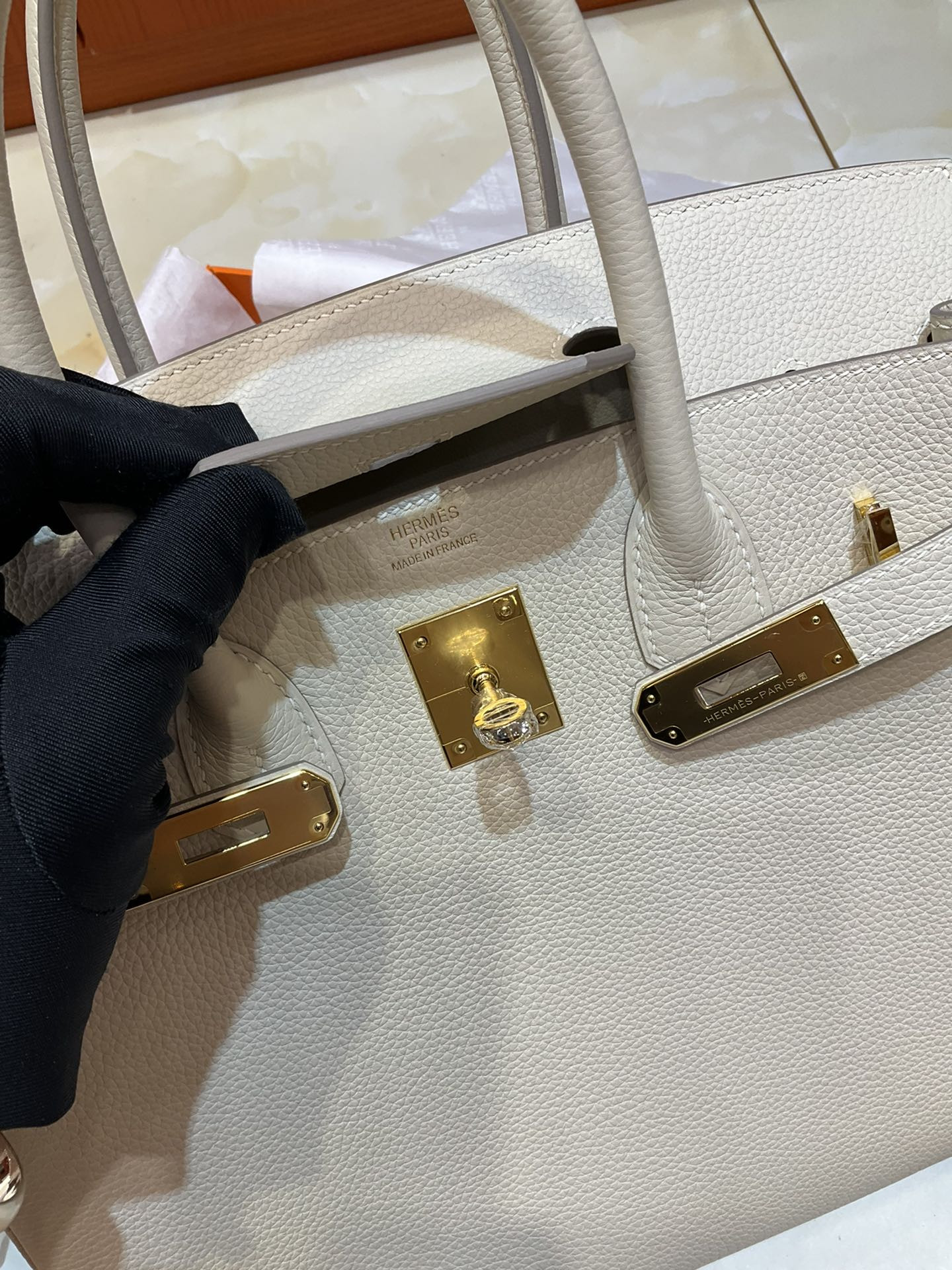 H**mes birkin gold 25 30 35