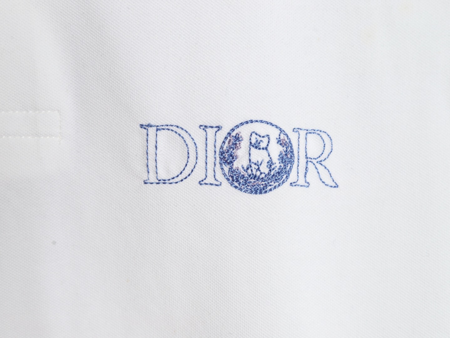 D*or 25ss short-sleeved polo shirt