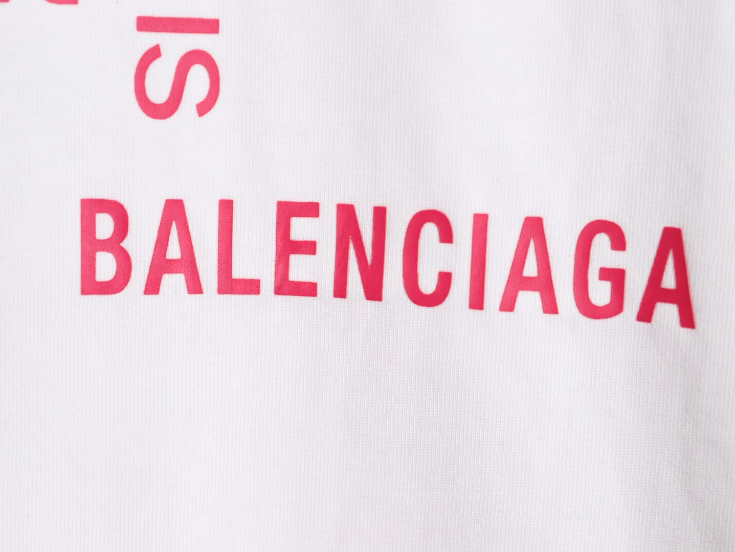 Ba*len*cia*ga 24ss short-sleeved t-shirt