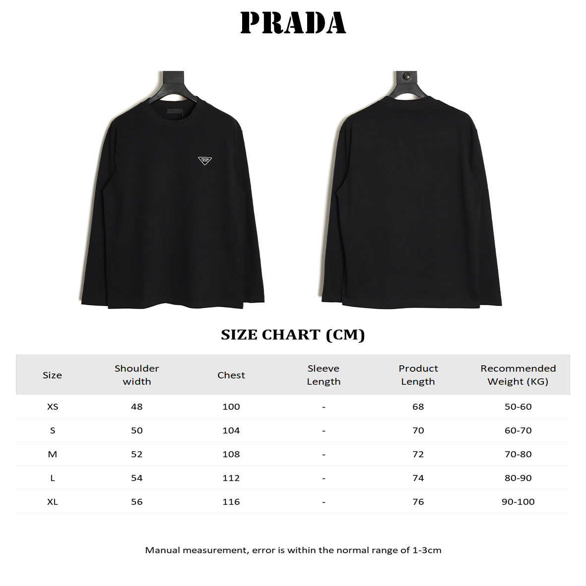 Pra*a long-sleeved t-shirt