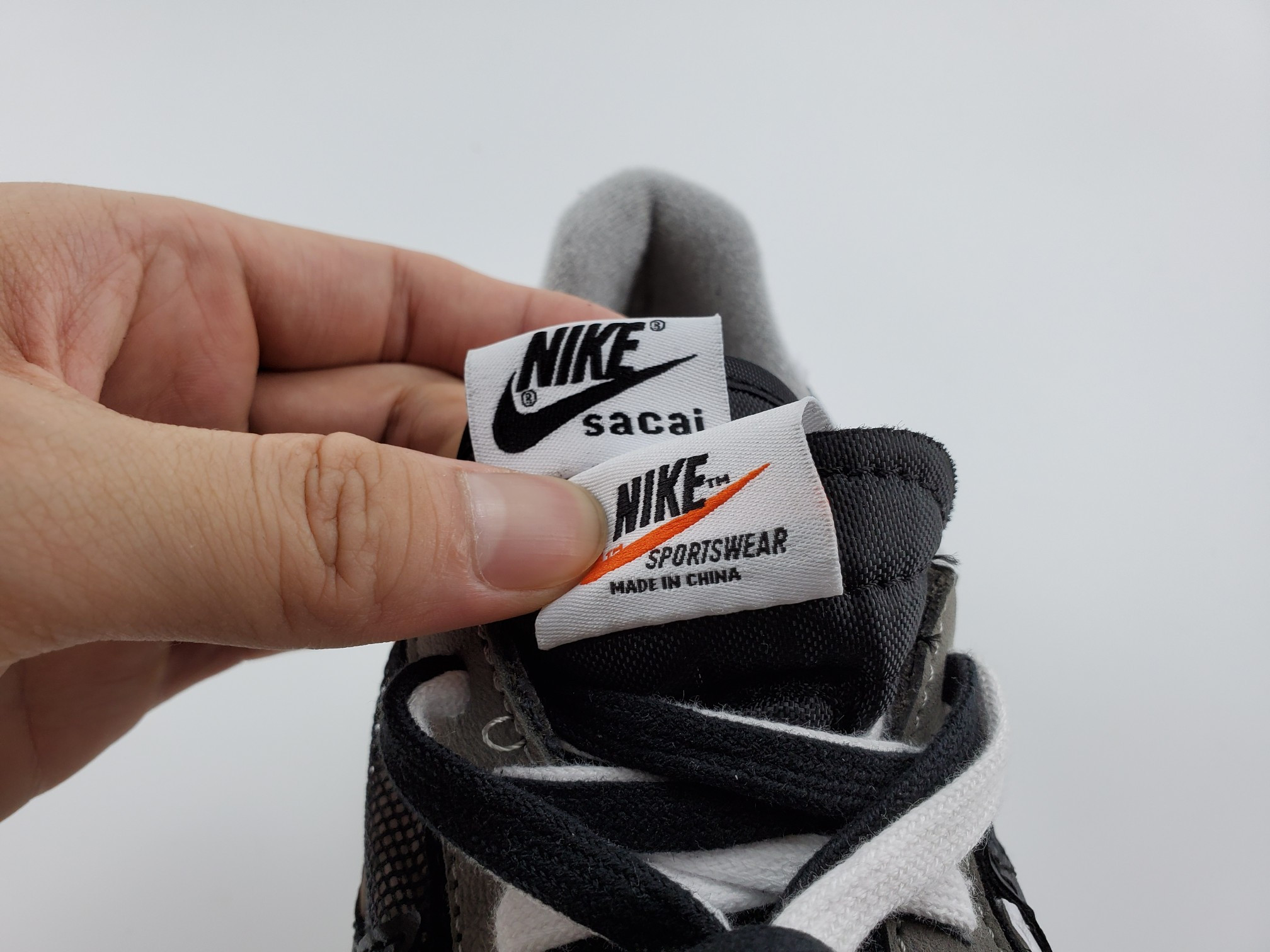 Nike LD Waffle Sacai Black Anthracite