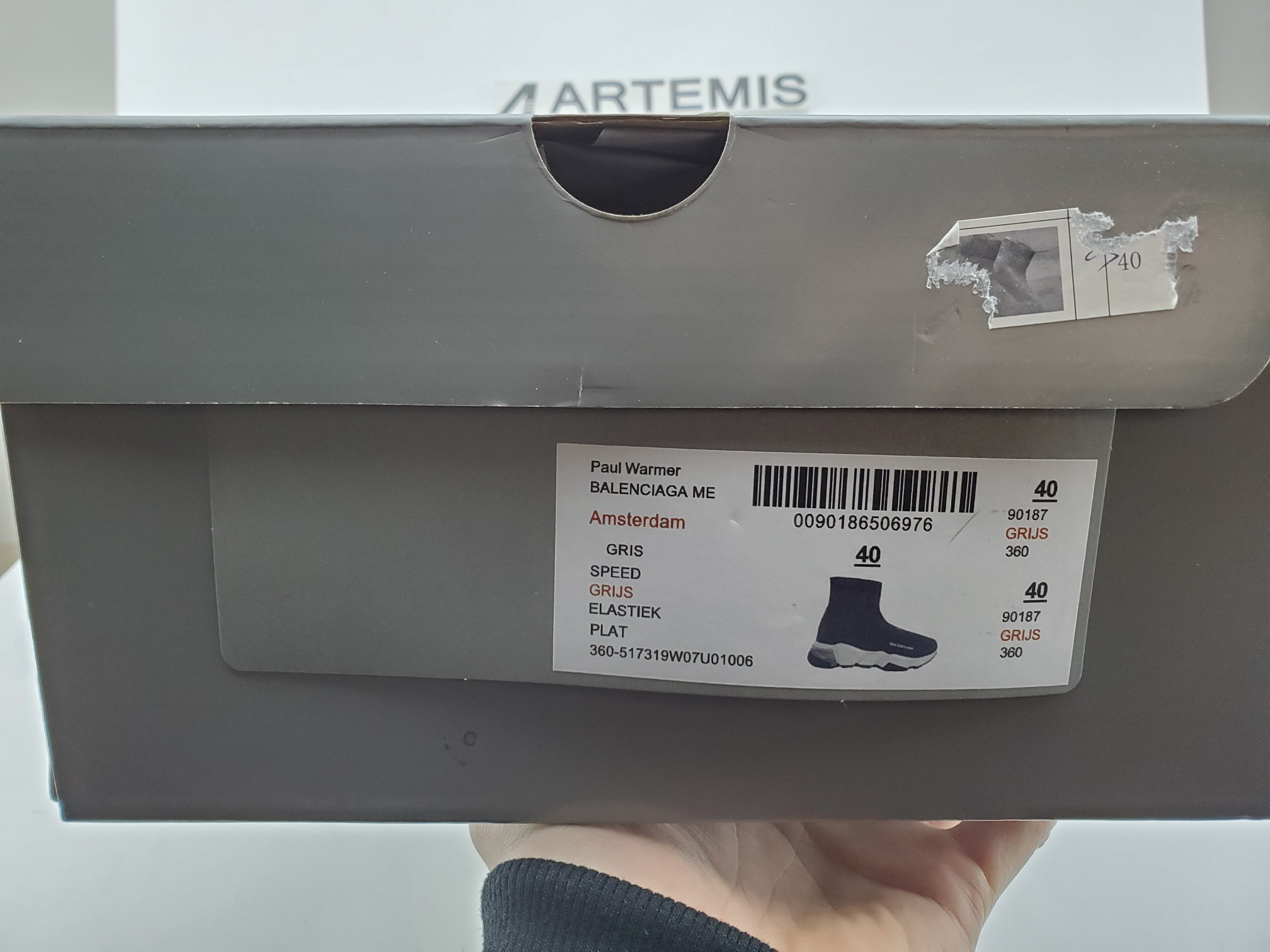 Balenciga Speed Trainer Nior