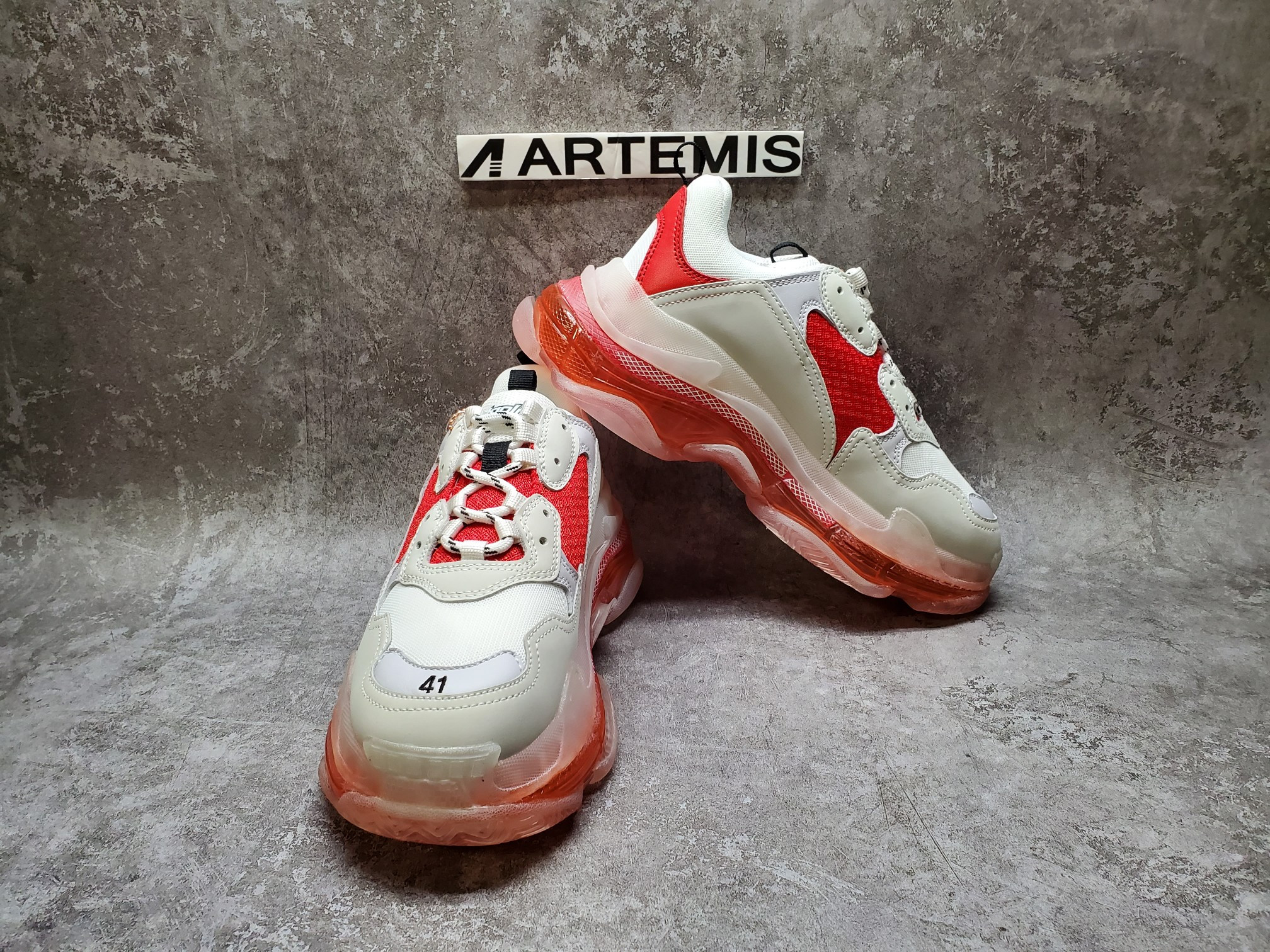 Balenciga Triple S Vermillon