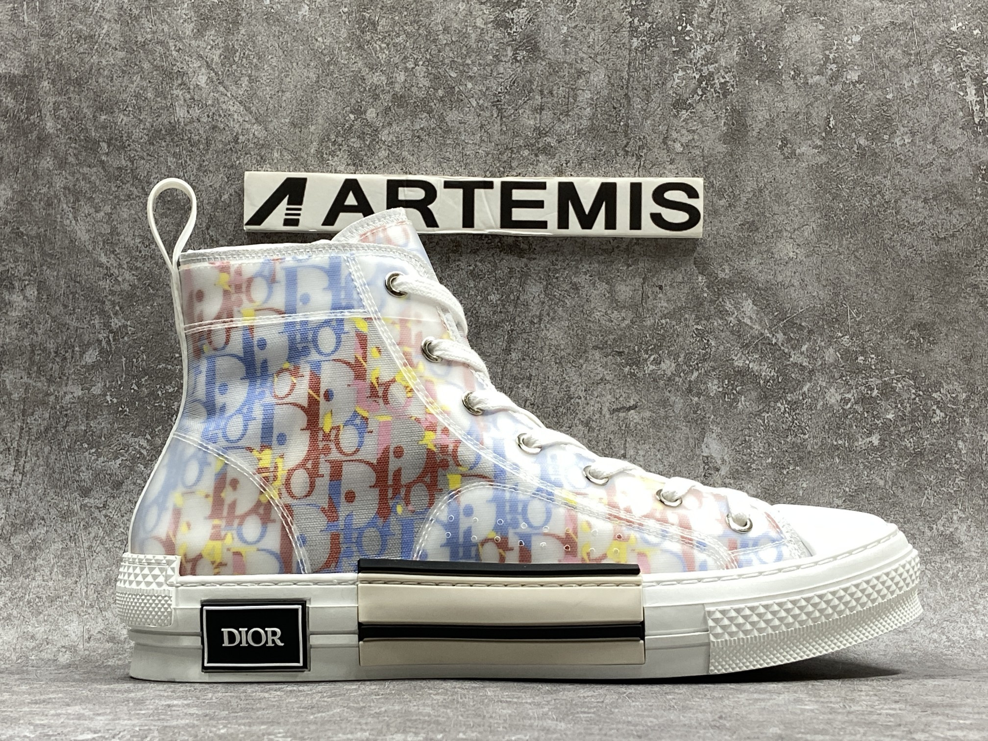 D*or b23 high top multicolor oblique