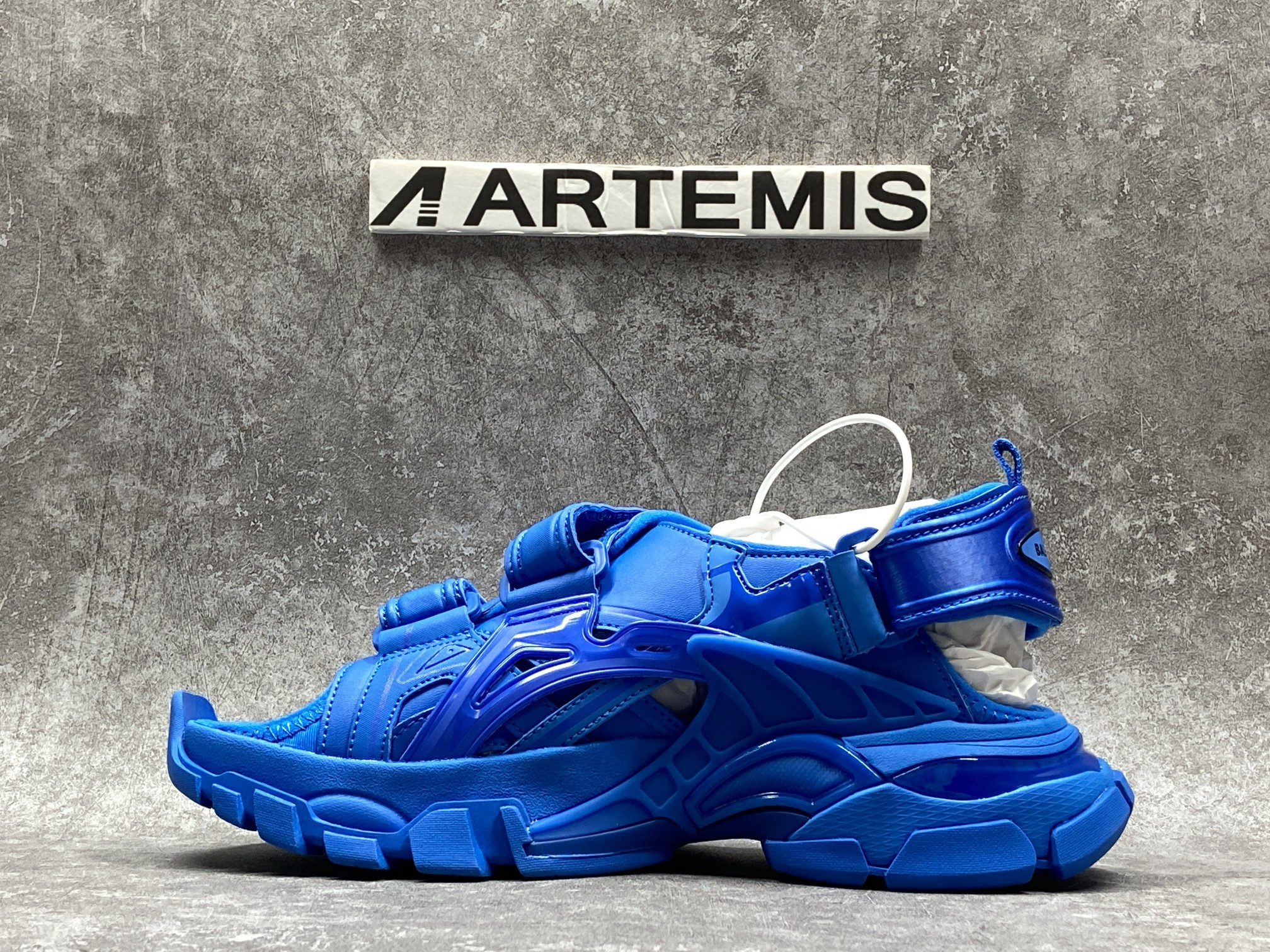 Balenciga Track Sandal Blue