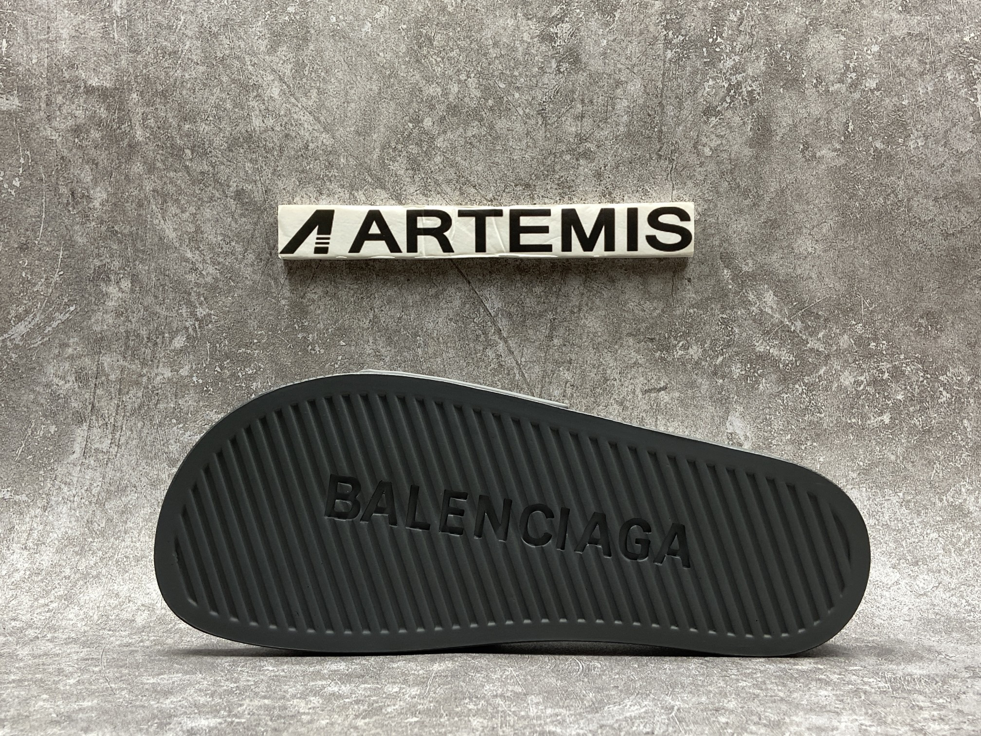 Balenciga Pool Slide Grey